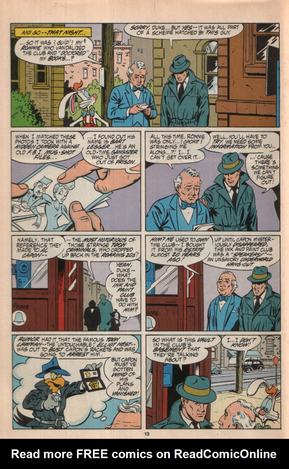 Read online Roger Rabbit comic -  Issue #14 - 14