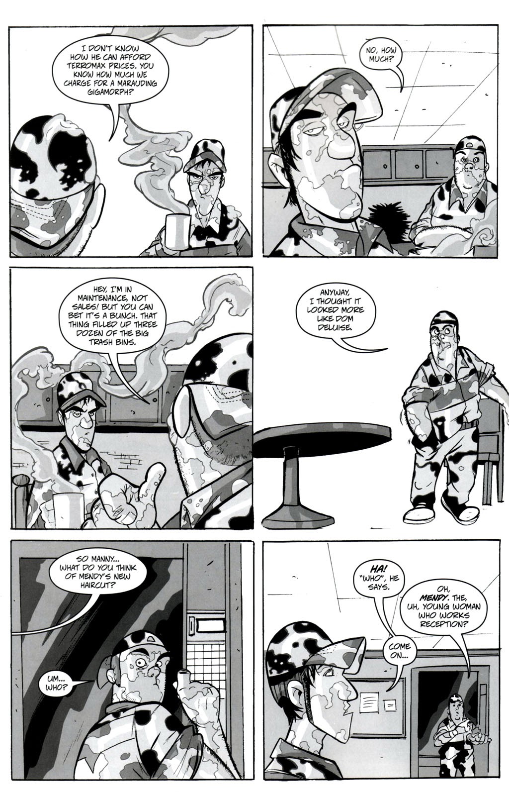 Read online Maintenance comic -  Issue #1 - 10