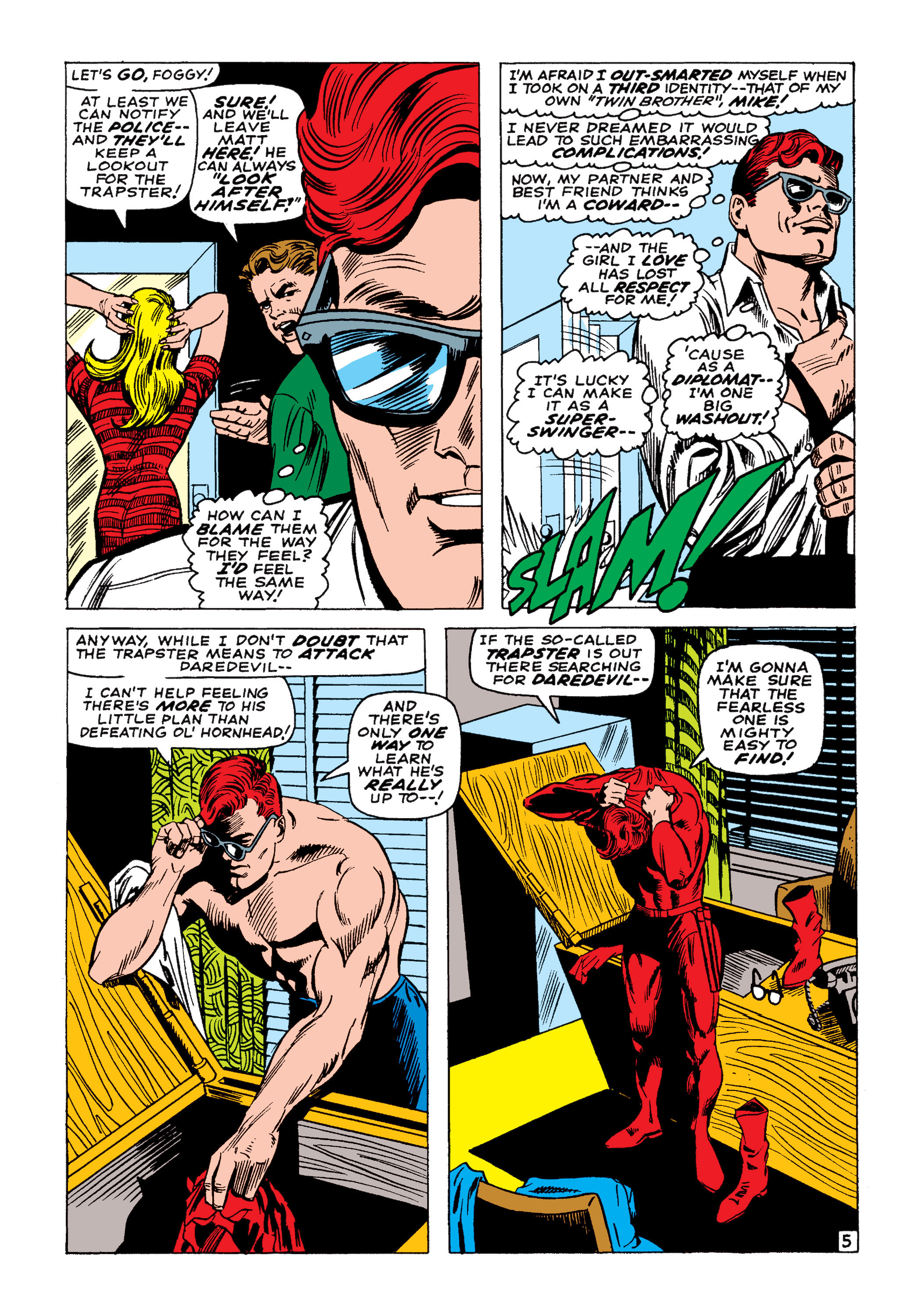 Read online Marvel Masterworks: Daredevil comic -  Issue # TPB 4 (Part 1) - 53