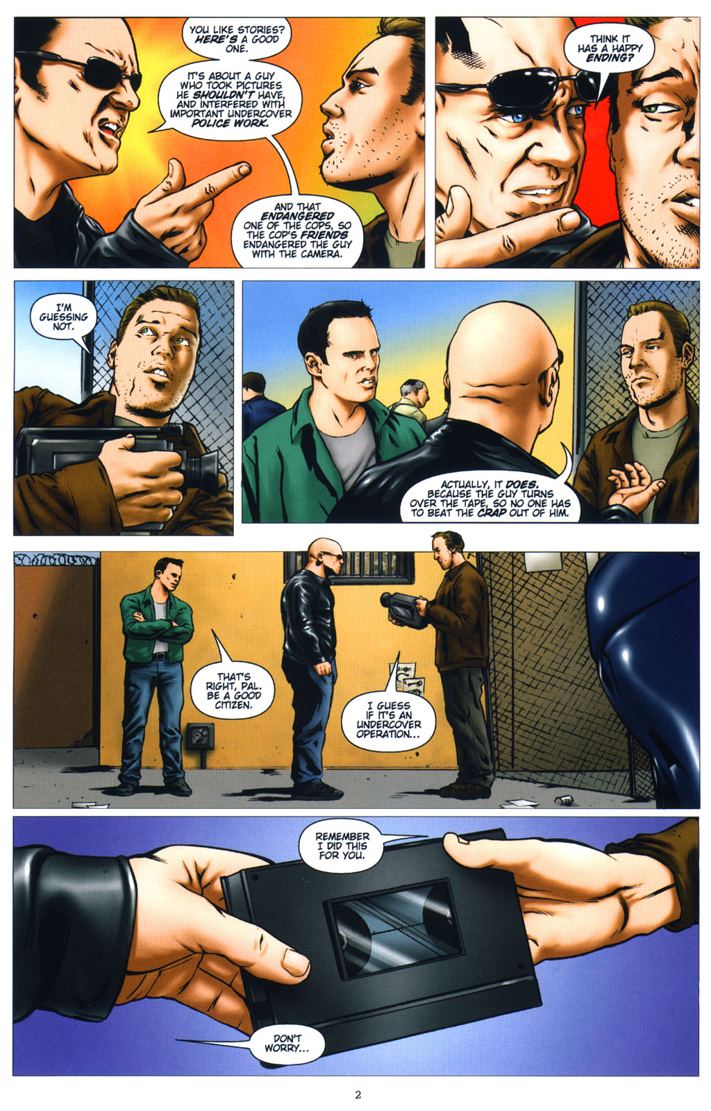 Read online The Shield: Spotlight comic -  Issue #3 - 4