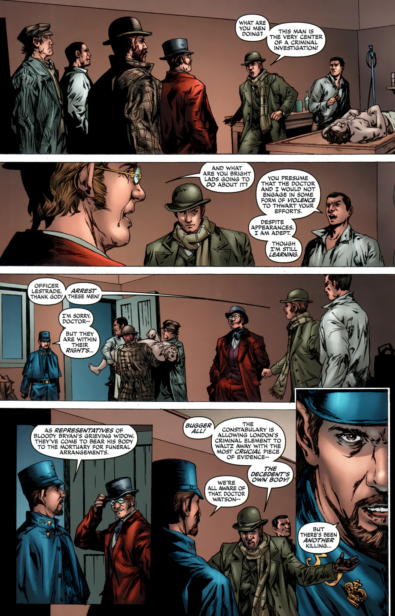 Read online Sherlock Holmes: Year One comic -  Issue #2 - 26