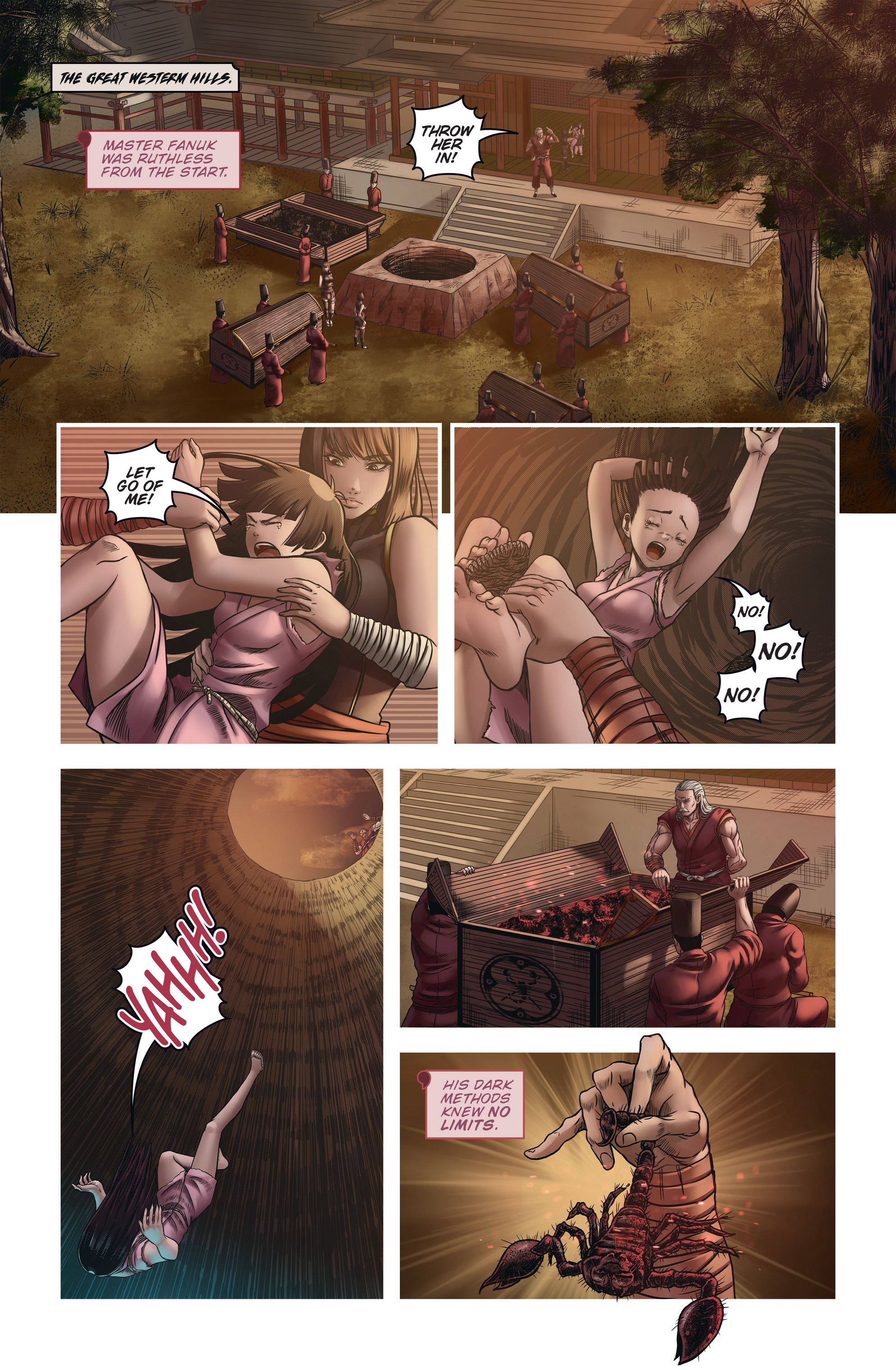 Read online Honor and Curse comic -  Issue #4 - 10