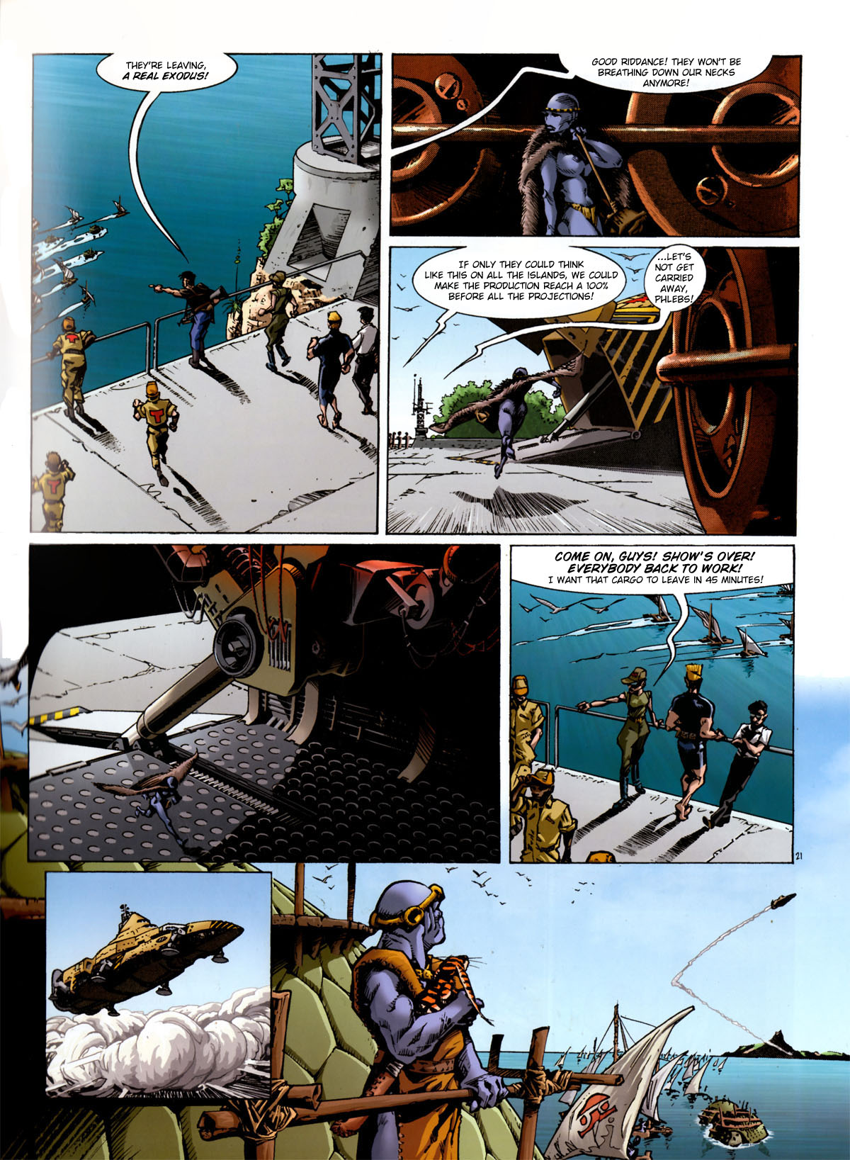 Read online Aquablue comic -  Issue #2 - 24