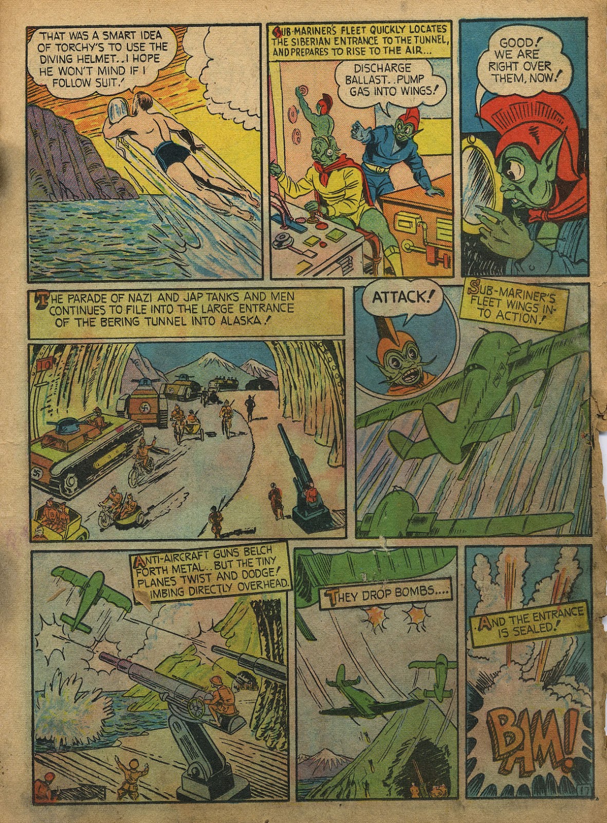 Marvel Mystery Comics (1939) issue 17 - Page 19