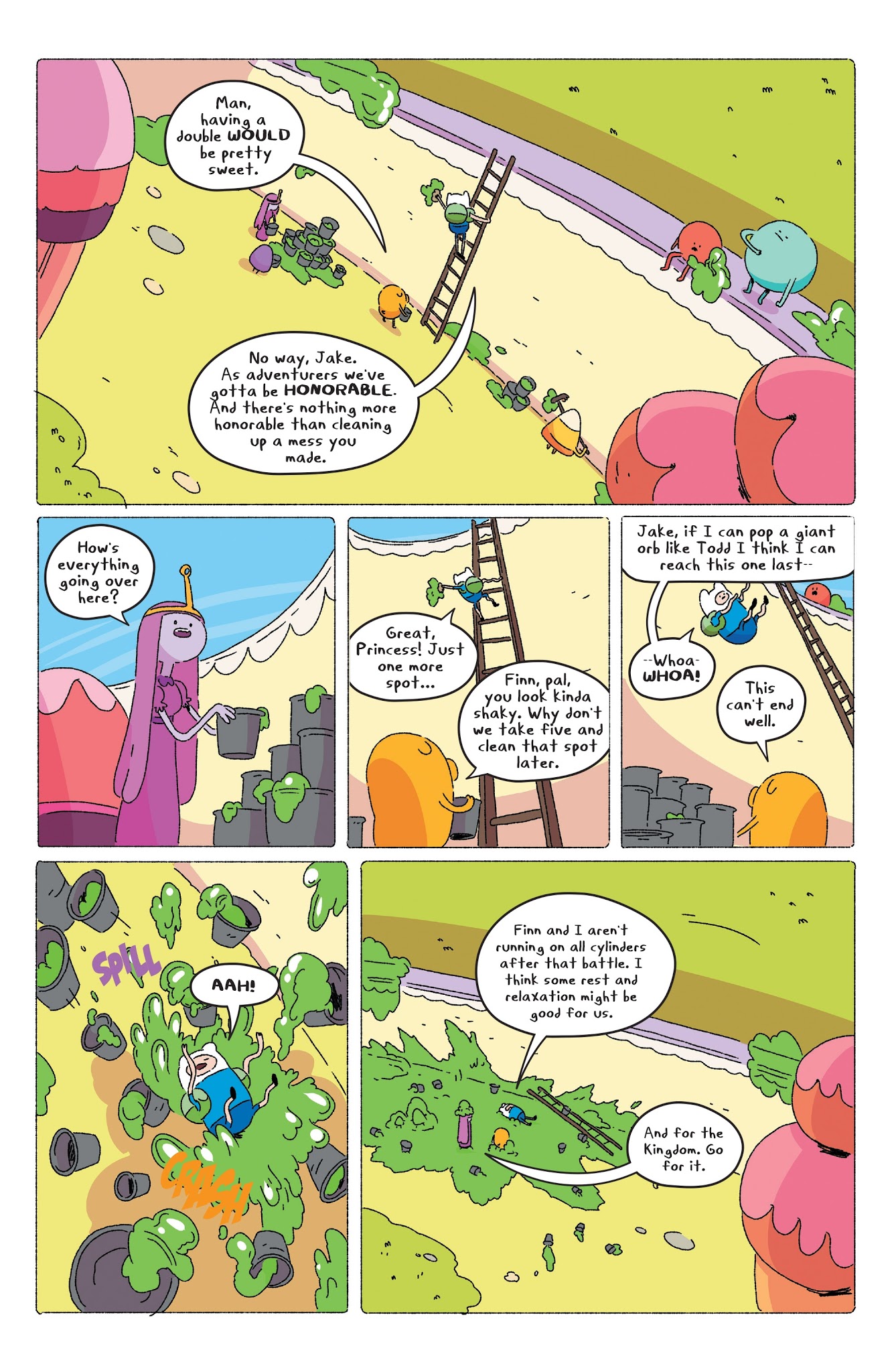 Read online Adventure Time comic -  Issue #70 - 7