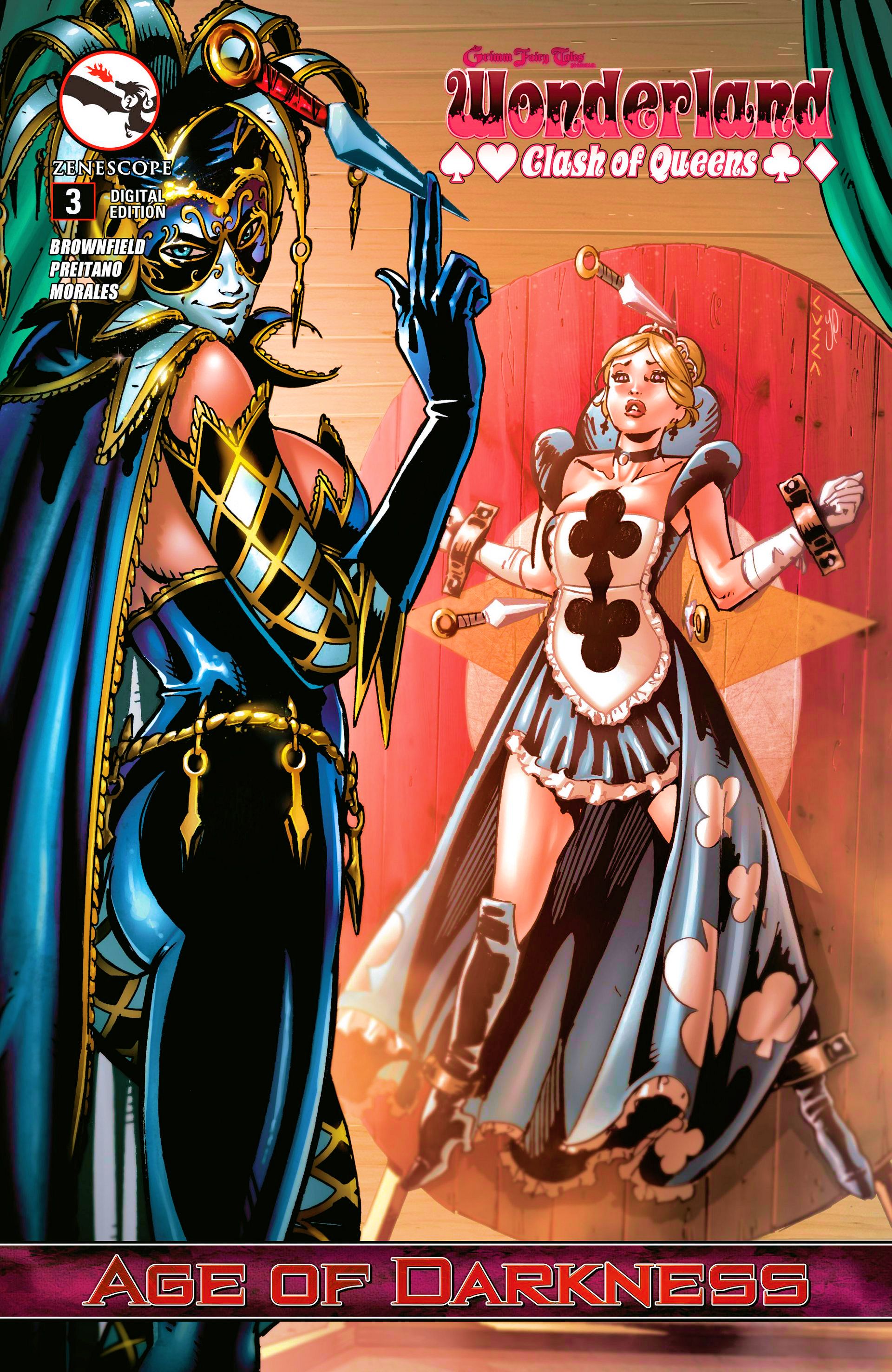 Read online Grimm Fairy Tales presents Wonderland: Clash of Queens comic -  Issue #3 - 1