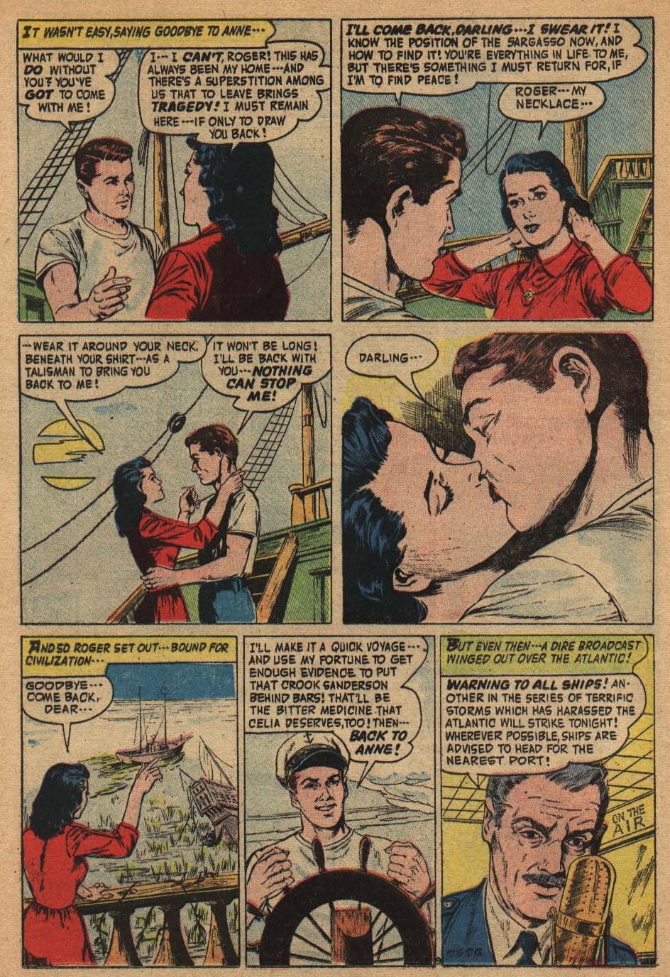 Read online Adventures Into The Unknown comic -  Issue #70 - 12