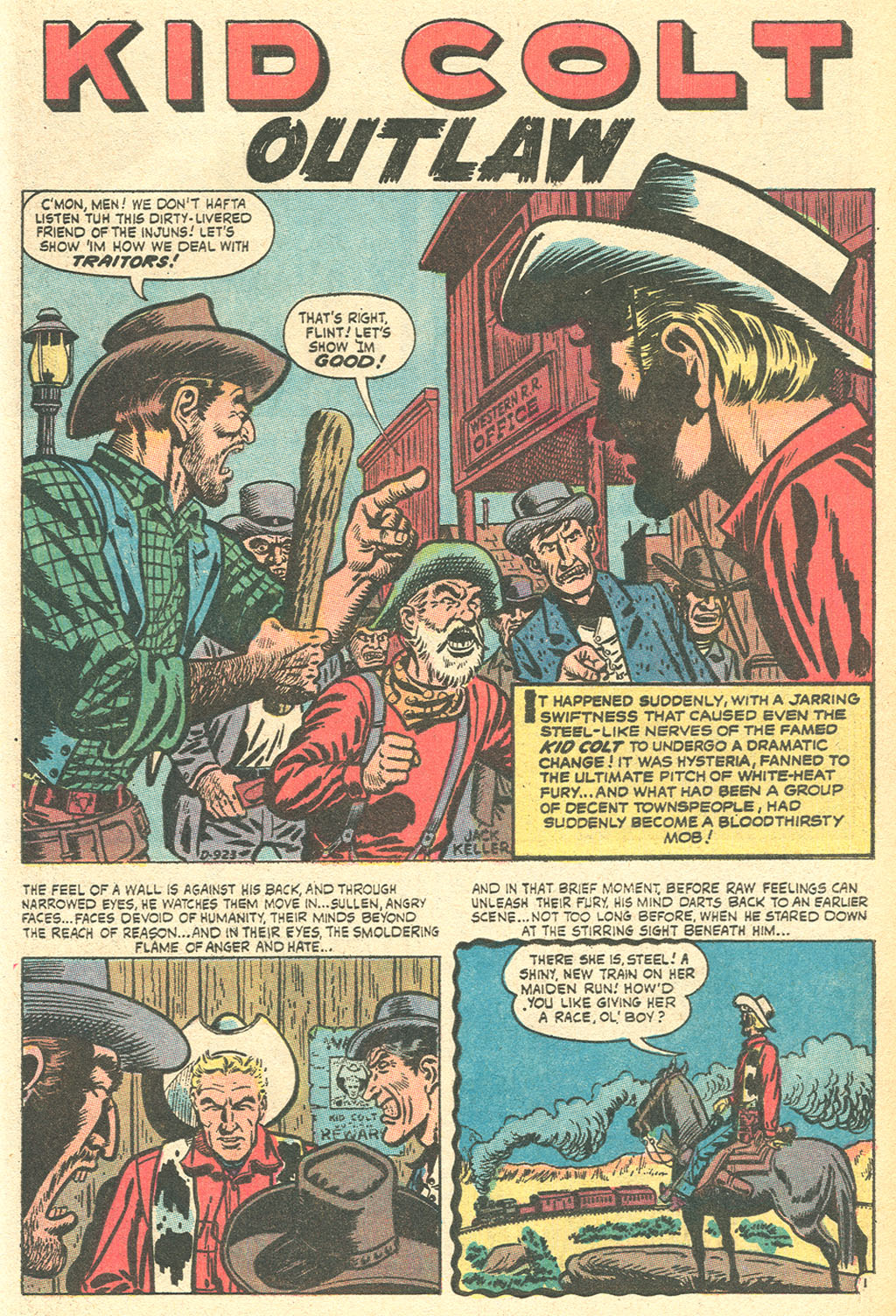 Read online Kid Colt Outlaw comic -  Issue #156 - 23