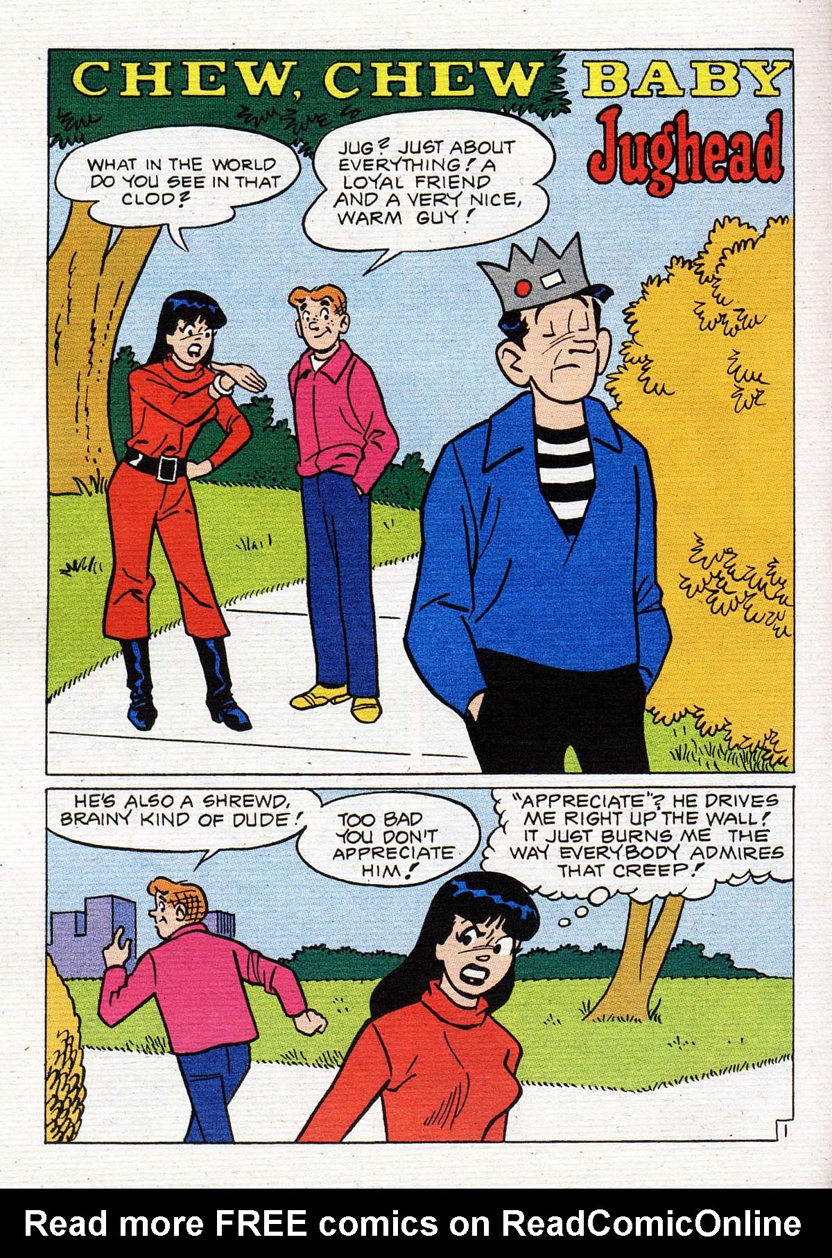 Read online Jughead's Double Digest Magazine comic -  Issue #93 - 136