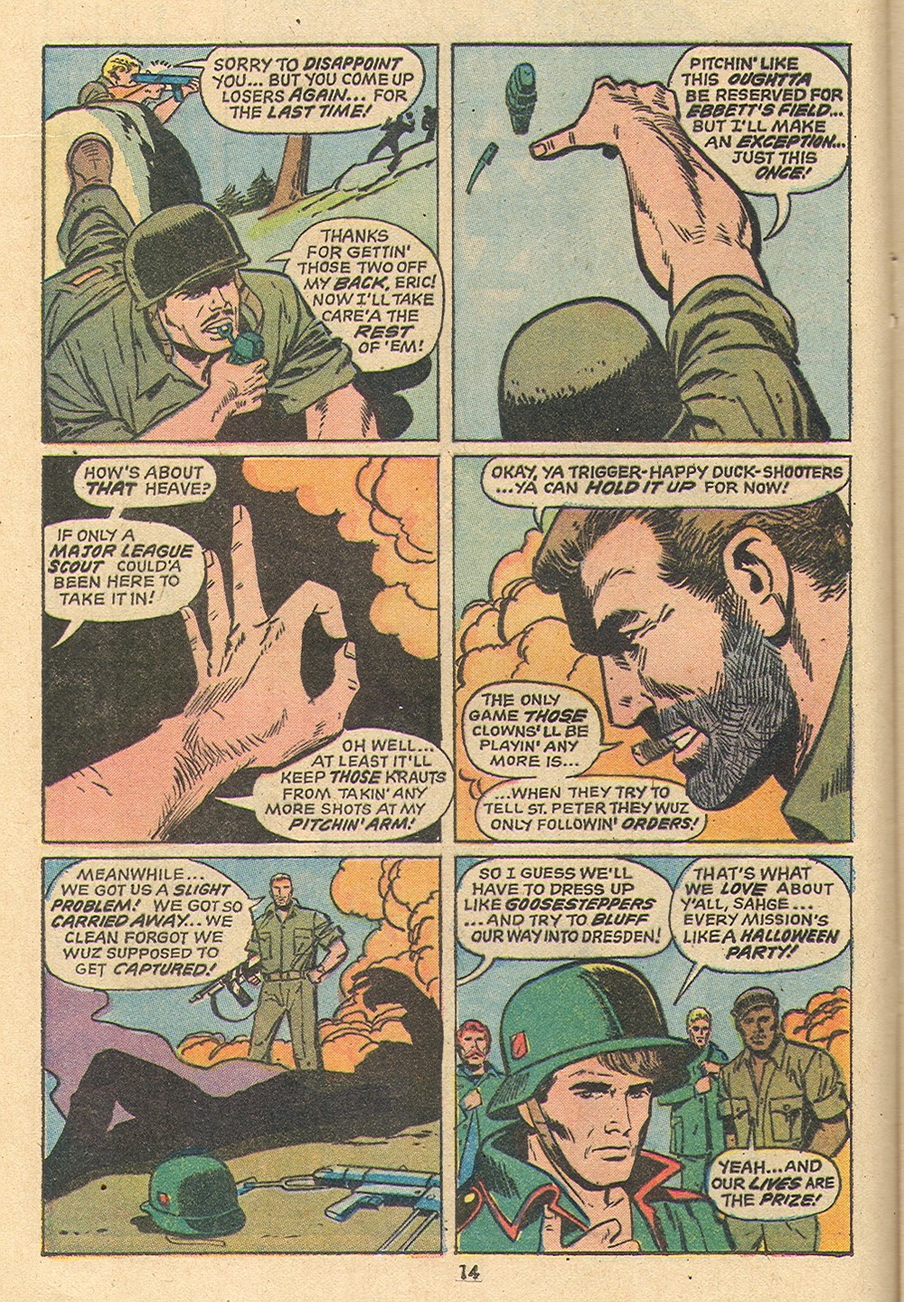 Read online Sgt. Fury comic -  Issue #108 - 16