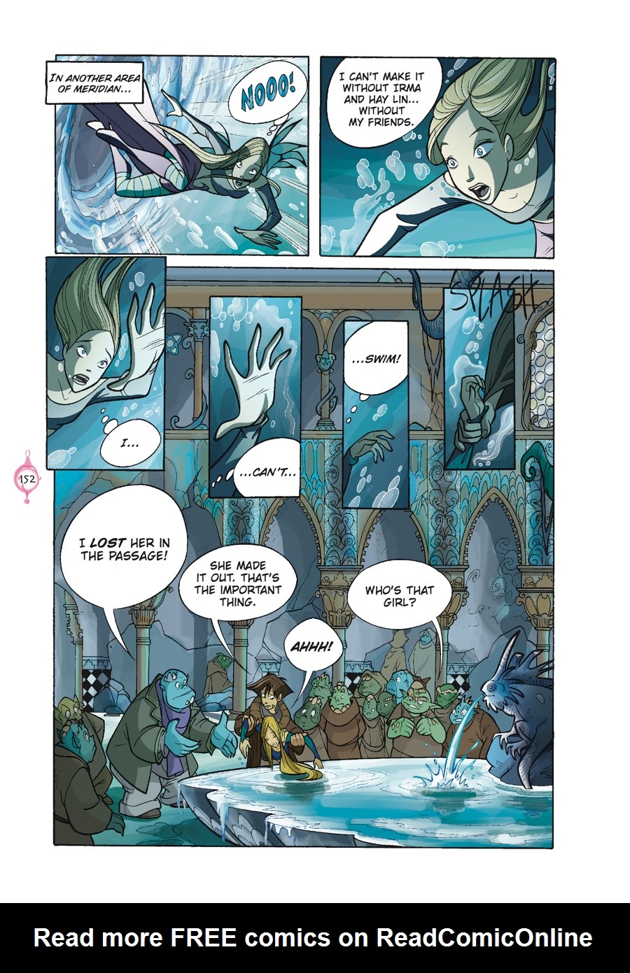 Read online W.i.t.c.h. Graphic Novels comic -  Issue # TPB 2 - 153