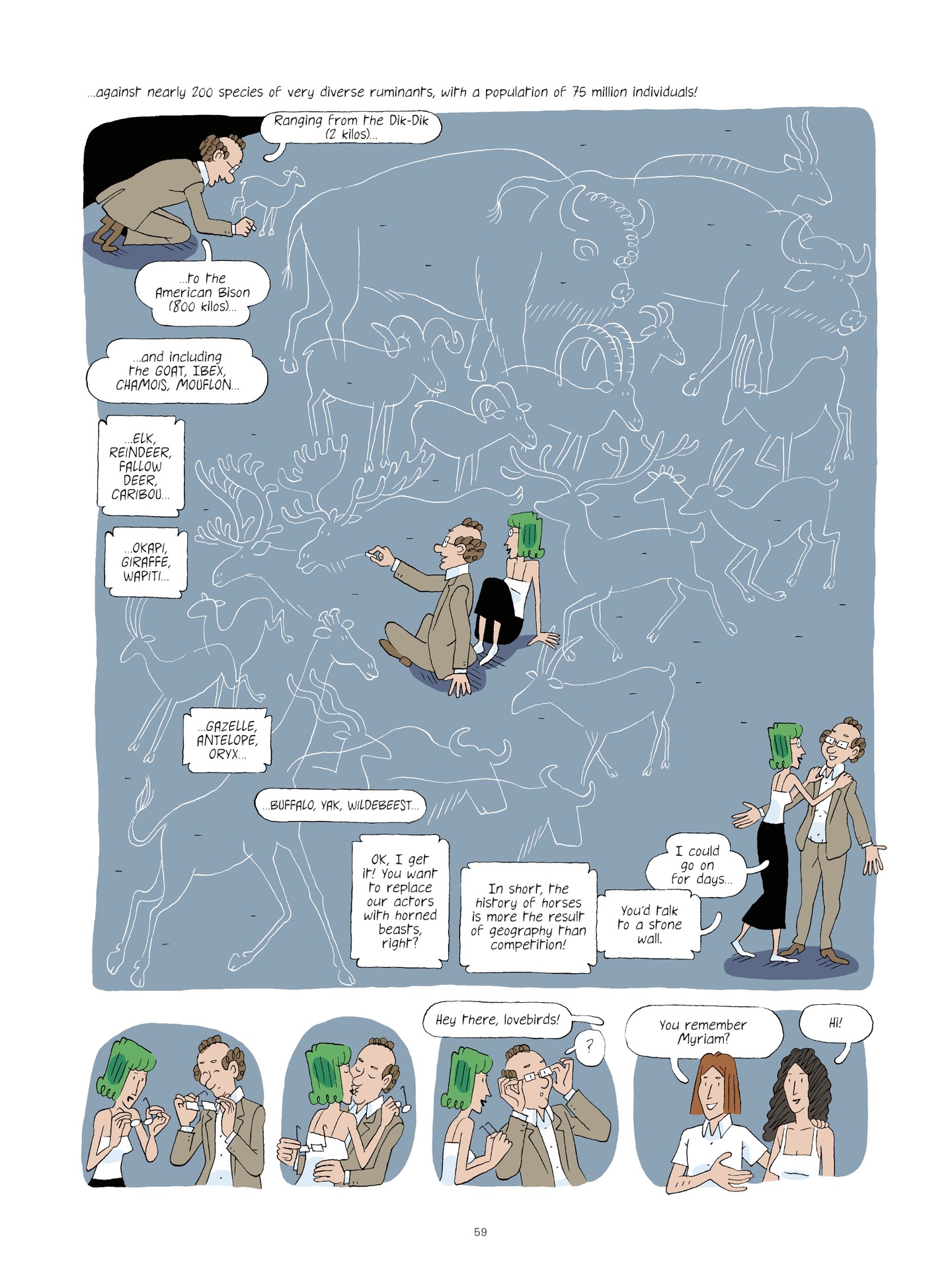 Read online Evolution, Darwin, God, and the Horse-People comic -  Issue # TPB - 58