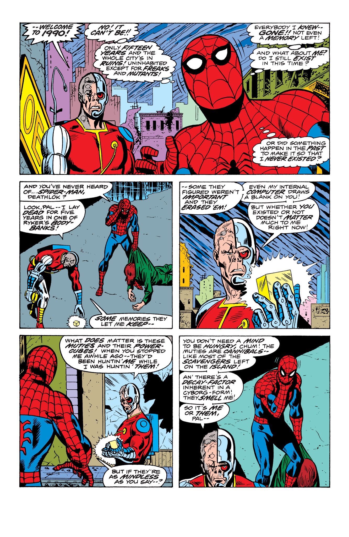 Read online Deathlok the Demolisher: The Complete Collection comic -  Issue # TPB - 199