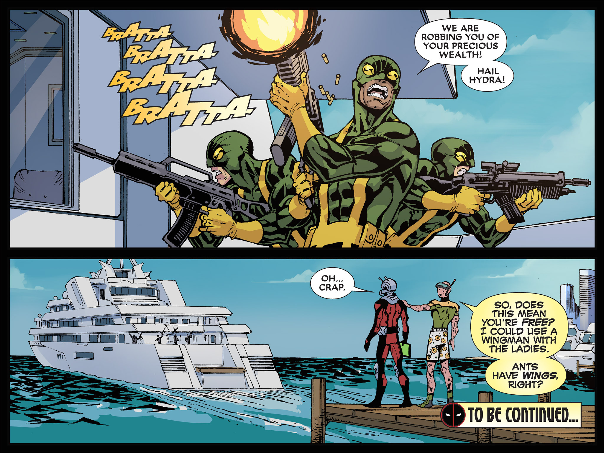 Read online Deadpool: Too Soon? Infinite Comic comic -  Issue #3 - 66