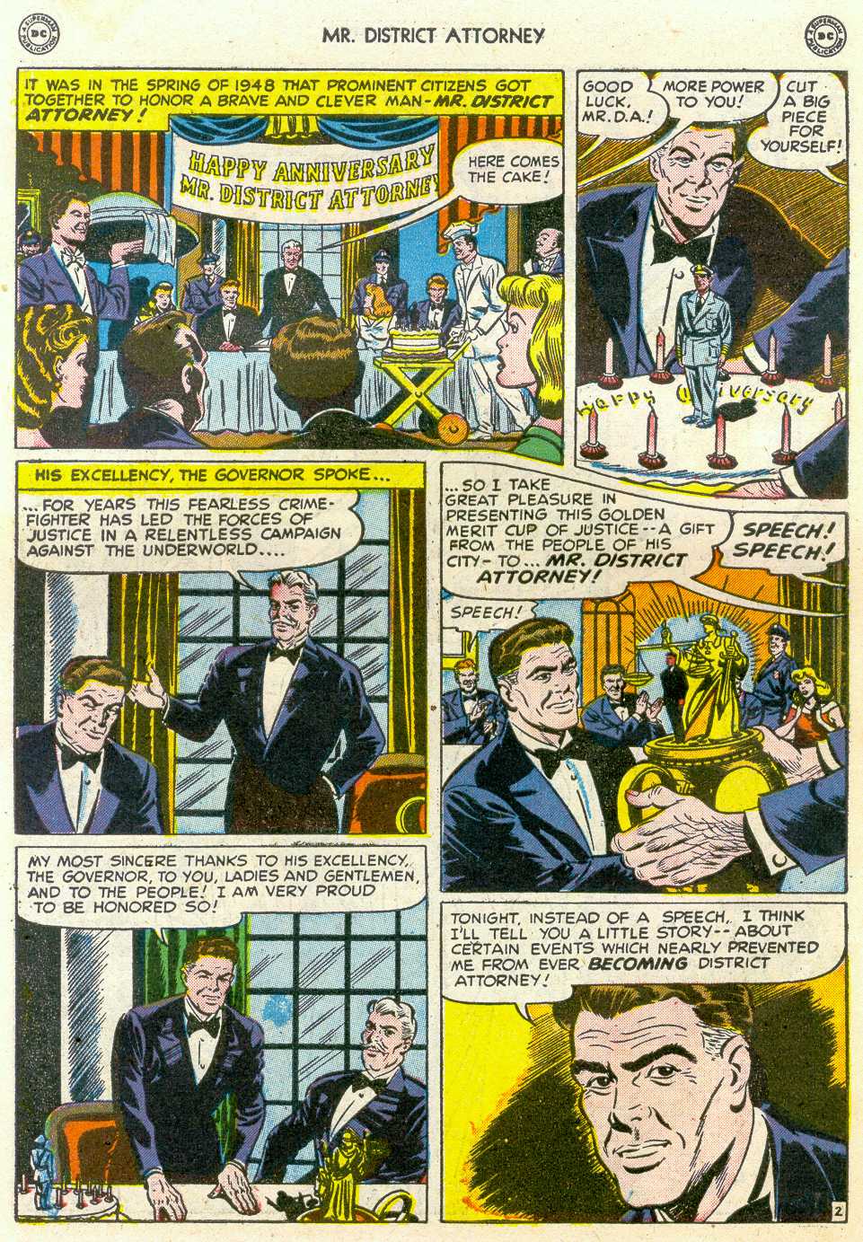 Read online Mr. District Attorney comic -  Issue #6 - 42