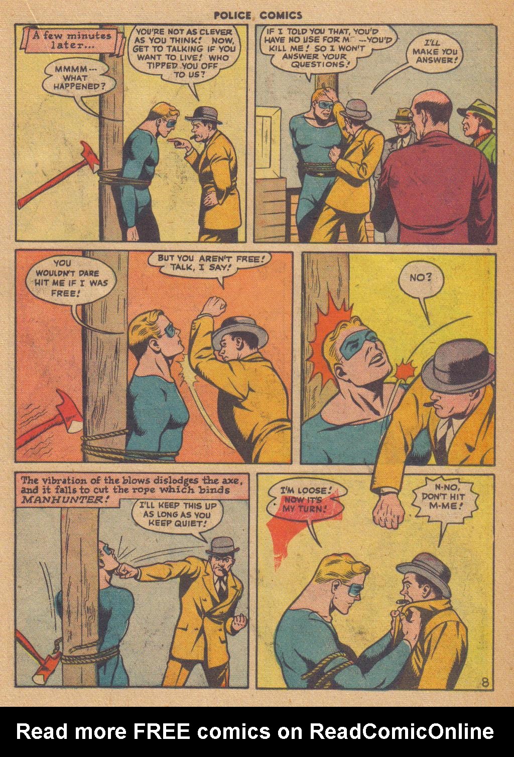 Read online Police Comics comic -  Issue #66 - 28