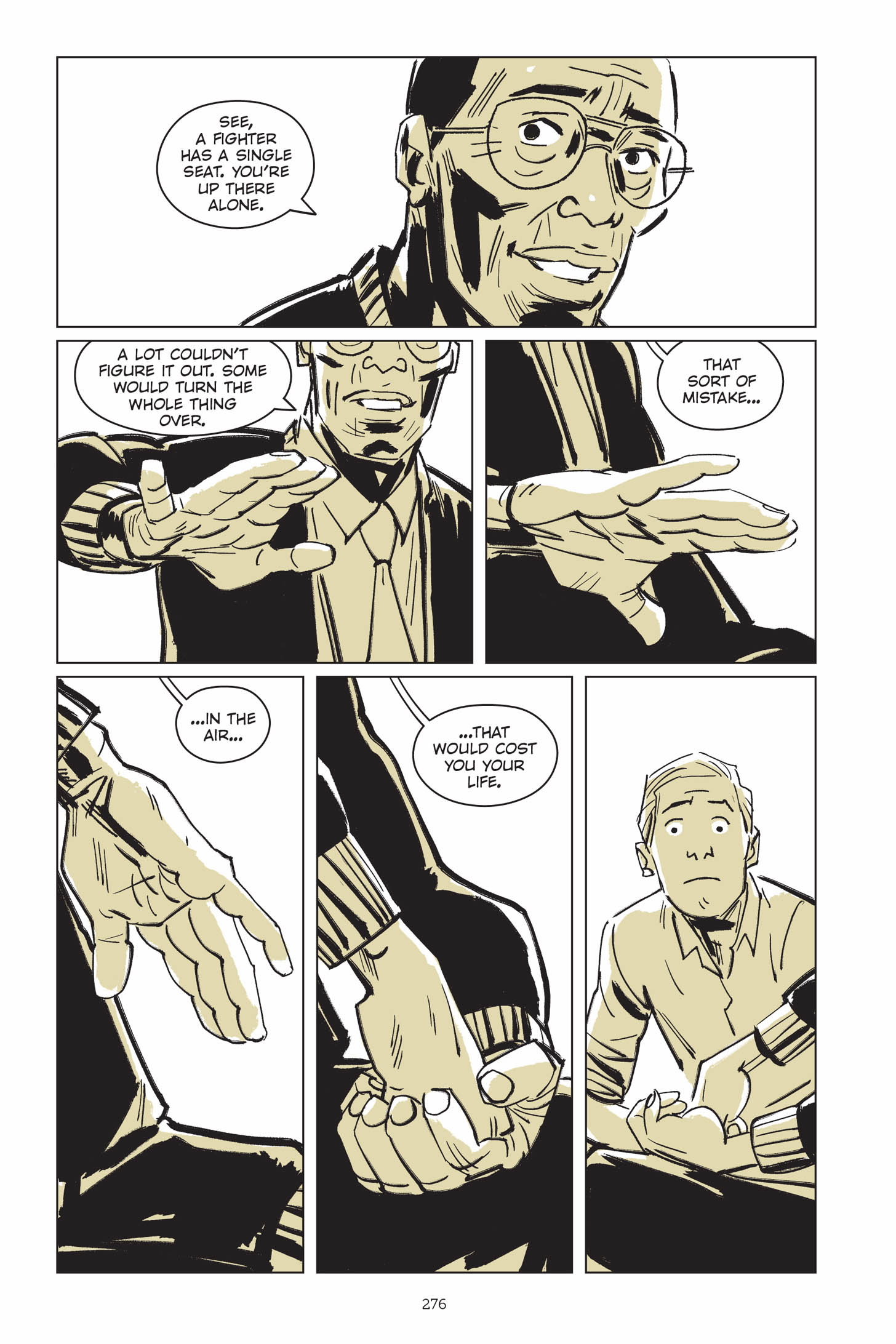 Read online Now Let Me Fly: A Portrait of Eugene Bullard comic -  Issue # TPB (Part 3) - 72