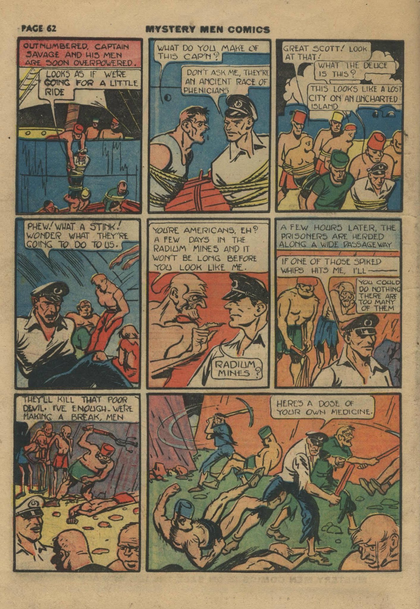 Read online Mystery Men Comics comic -  Issue #15 - 64