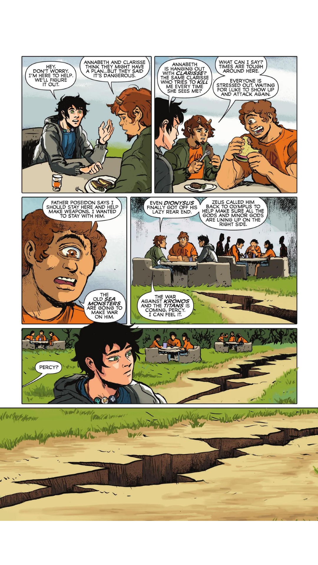 Read online Percy Jackson and the Olympians comic -  Issue # TPB 4 - 14