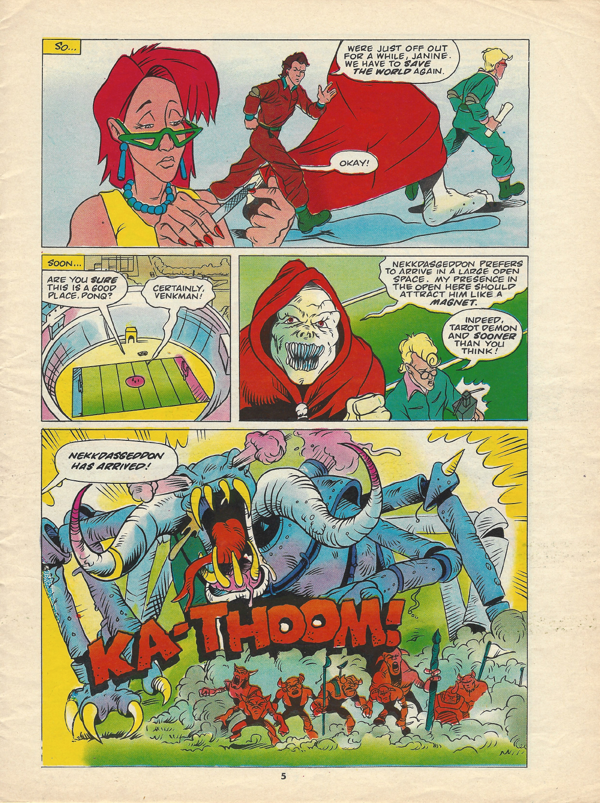 Read online The Real Ghostbusters comic -  Issue #46 - 5