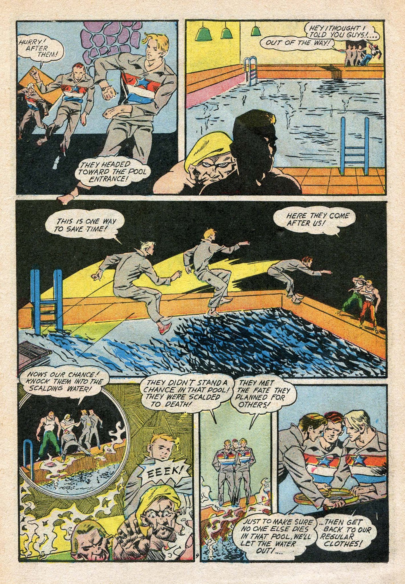 Read online Stars and Stripes Comics comic -  Issue #6 - 10