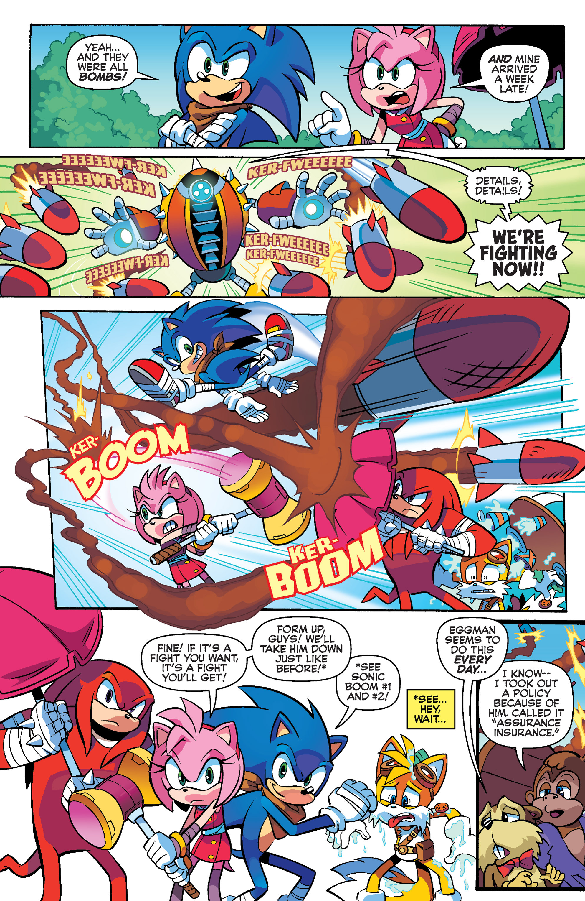 Read online Sonic Boom comic -  Issue #4 - 5