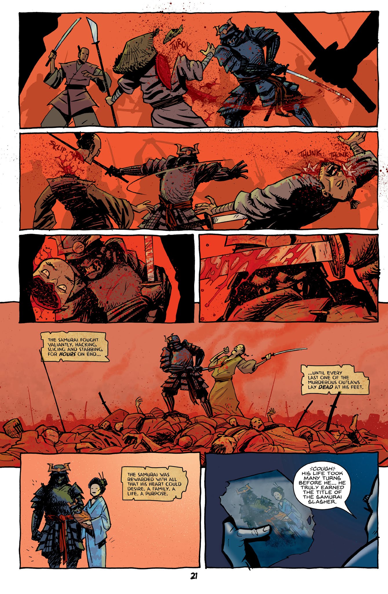 Read online Samurai Slasher comic -  Issue # TPB 1 - 22