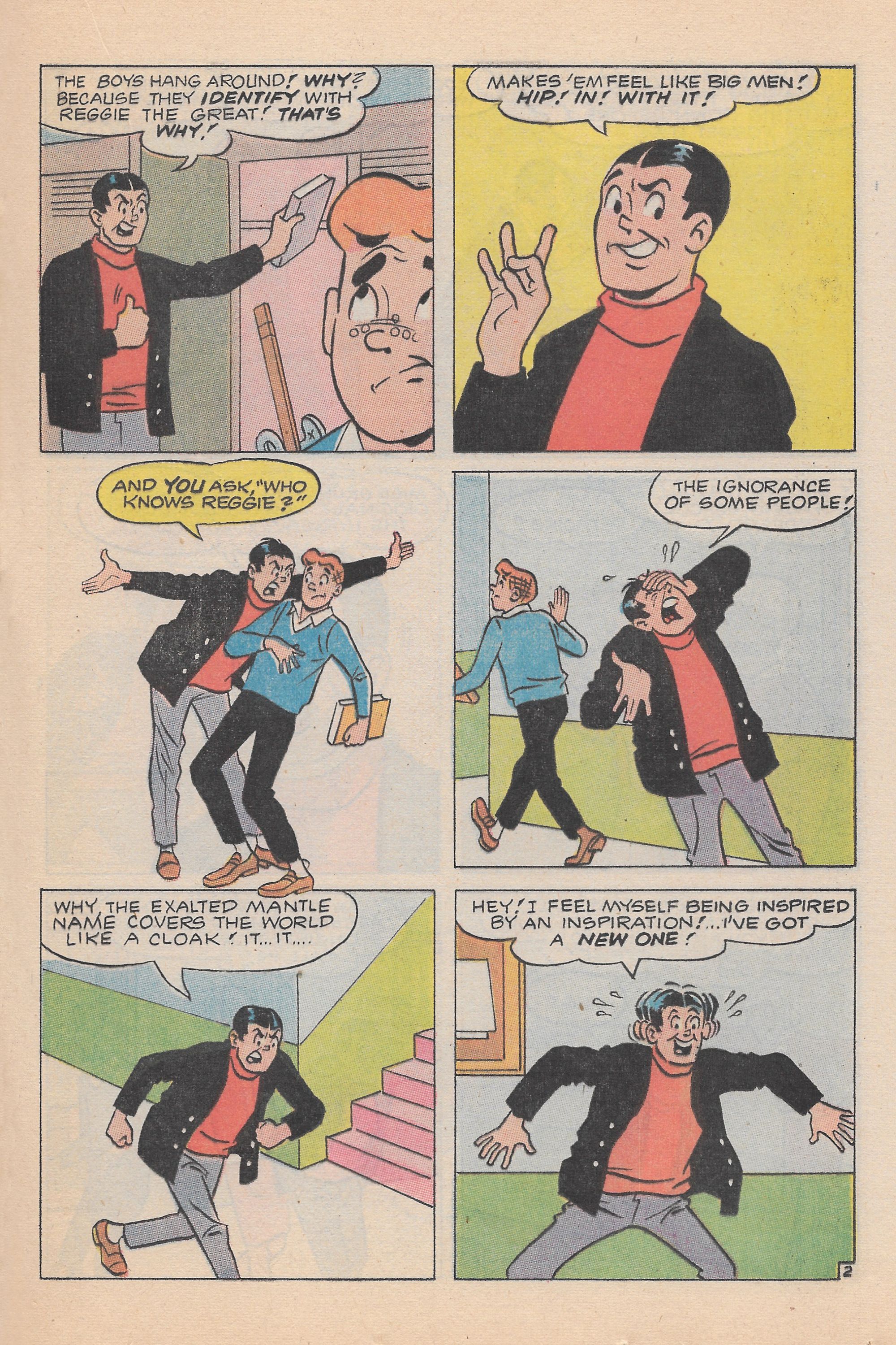 Read online Reggie and Me (1966) comic -  Issue #41 - 21