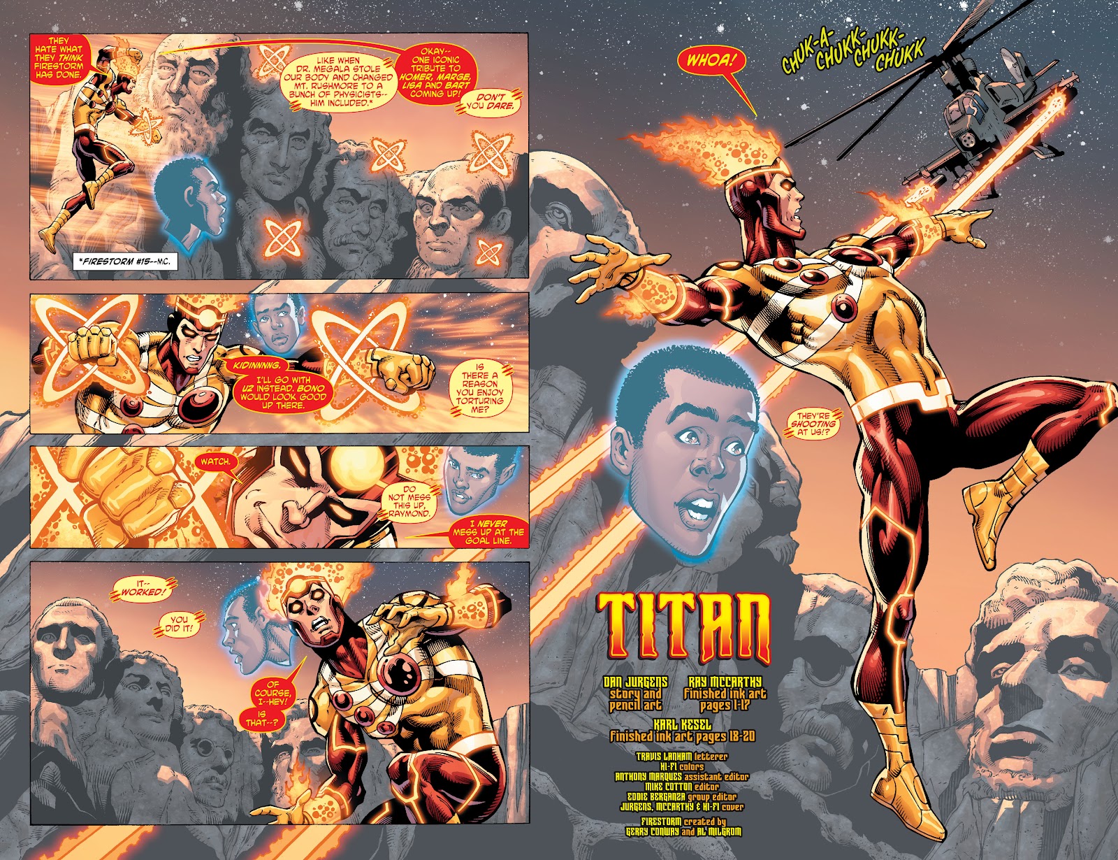 The Fury of Firestorm: The Nuclear Men issue 17 - Page 3