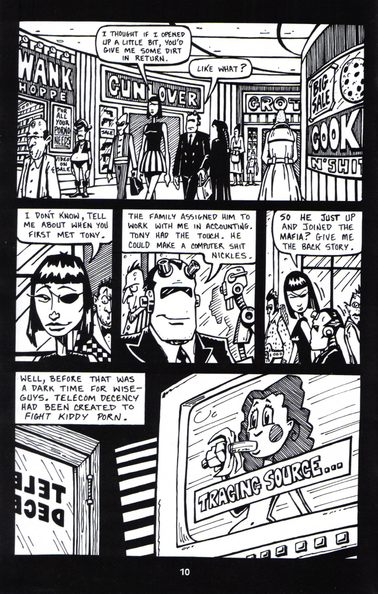 Read online La Cosa Nostroid comic -  Issue #7 - 12