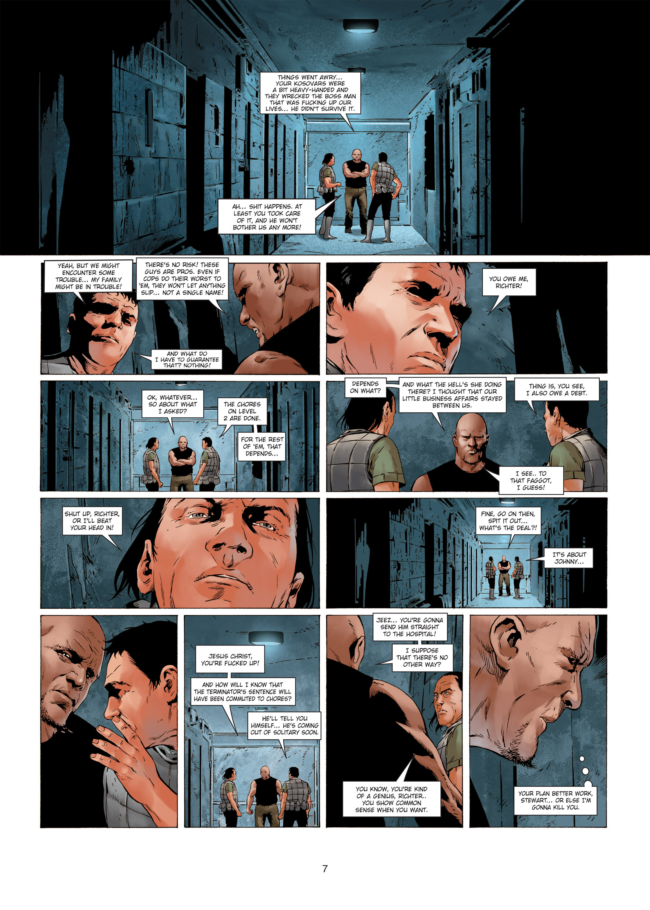 Read online Deepwater Prison comic -  Issue #3 - 7