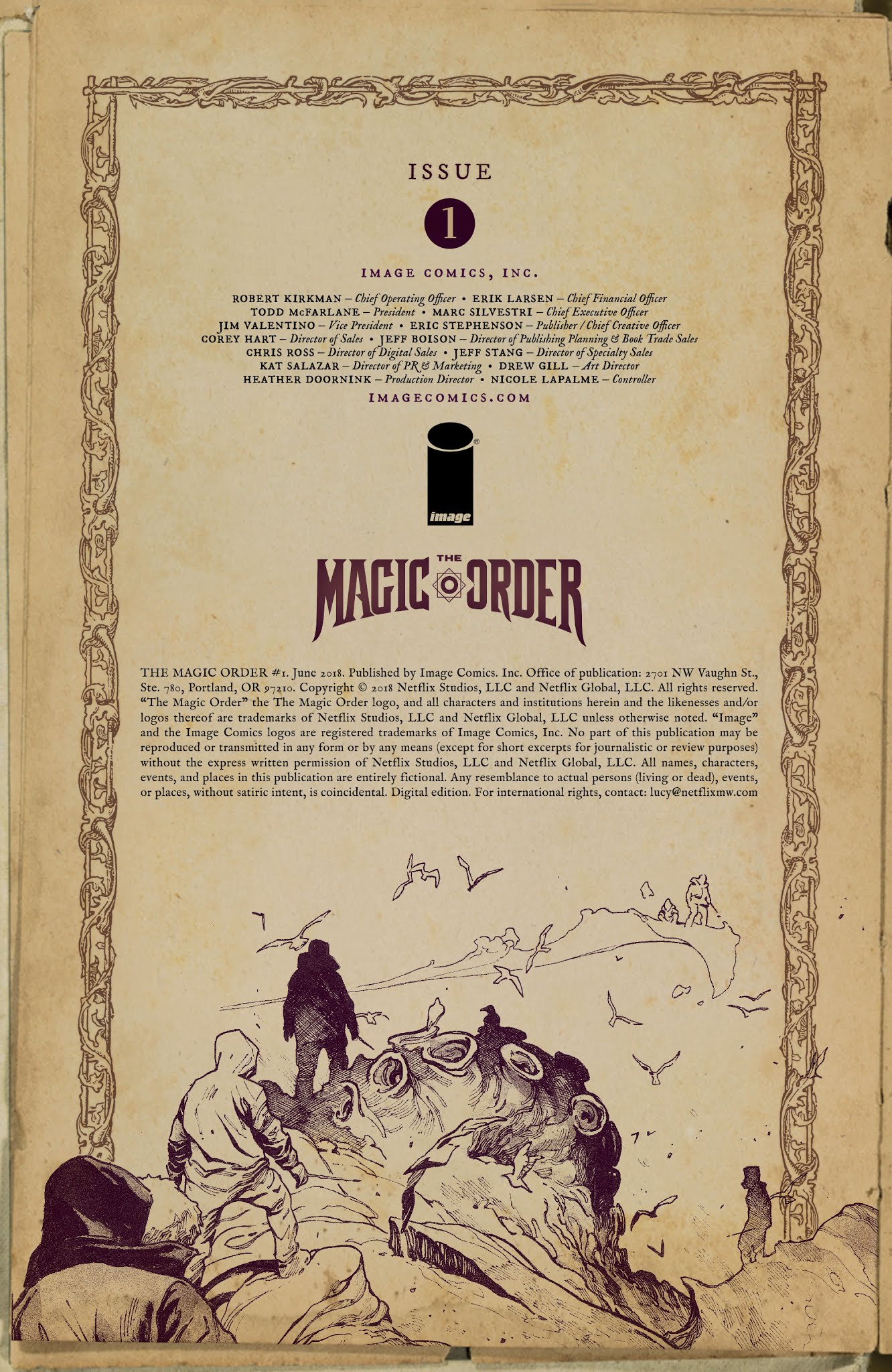 Read online The Magic Order comic -  Issue #1 - 2