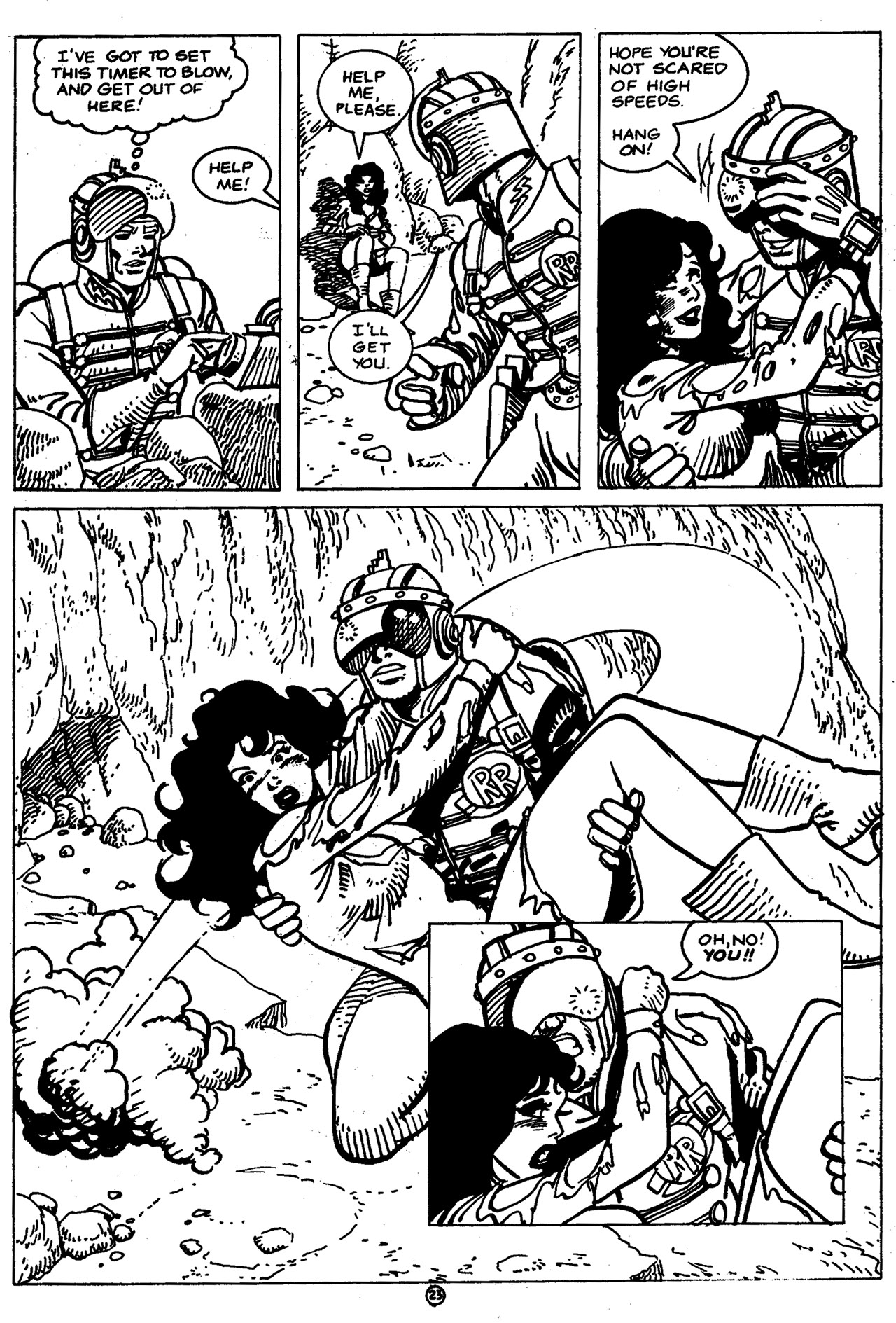 Read online Rocket Ranger comic -  Issue #5 - 25