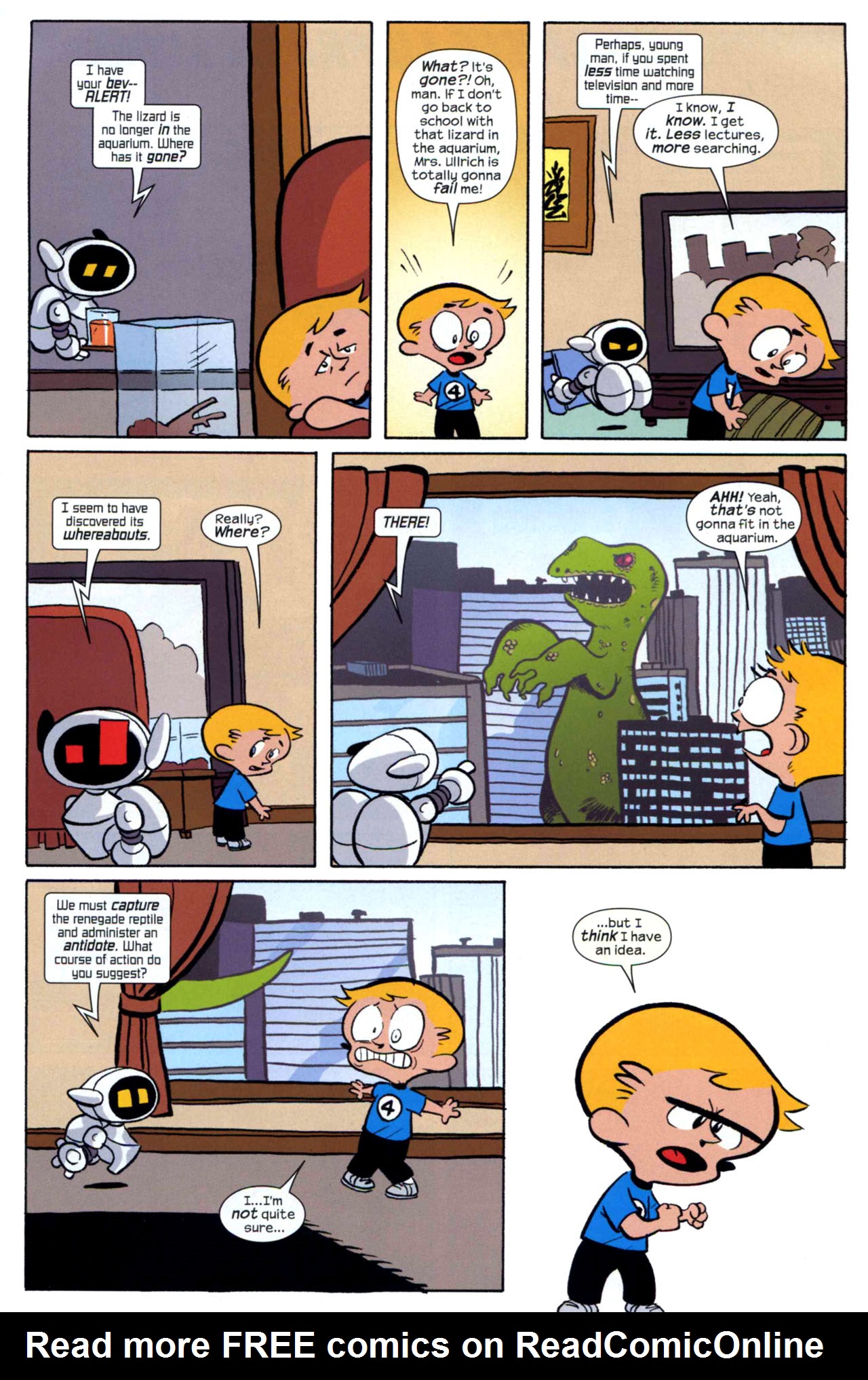 Read online Franklin Richards: Not-So-Secret Invasion comic -  Issue # Full - 9