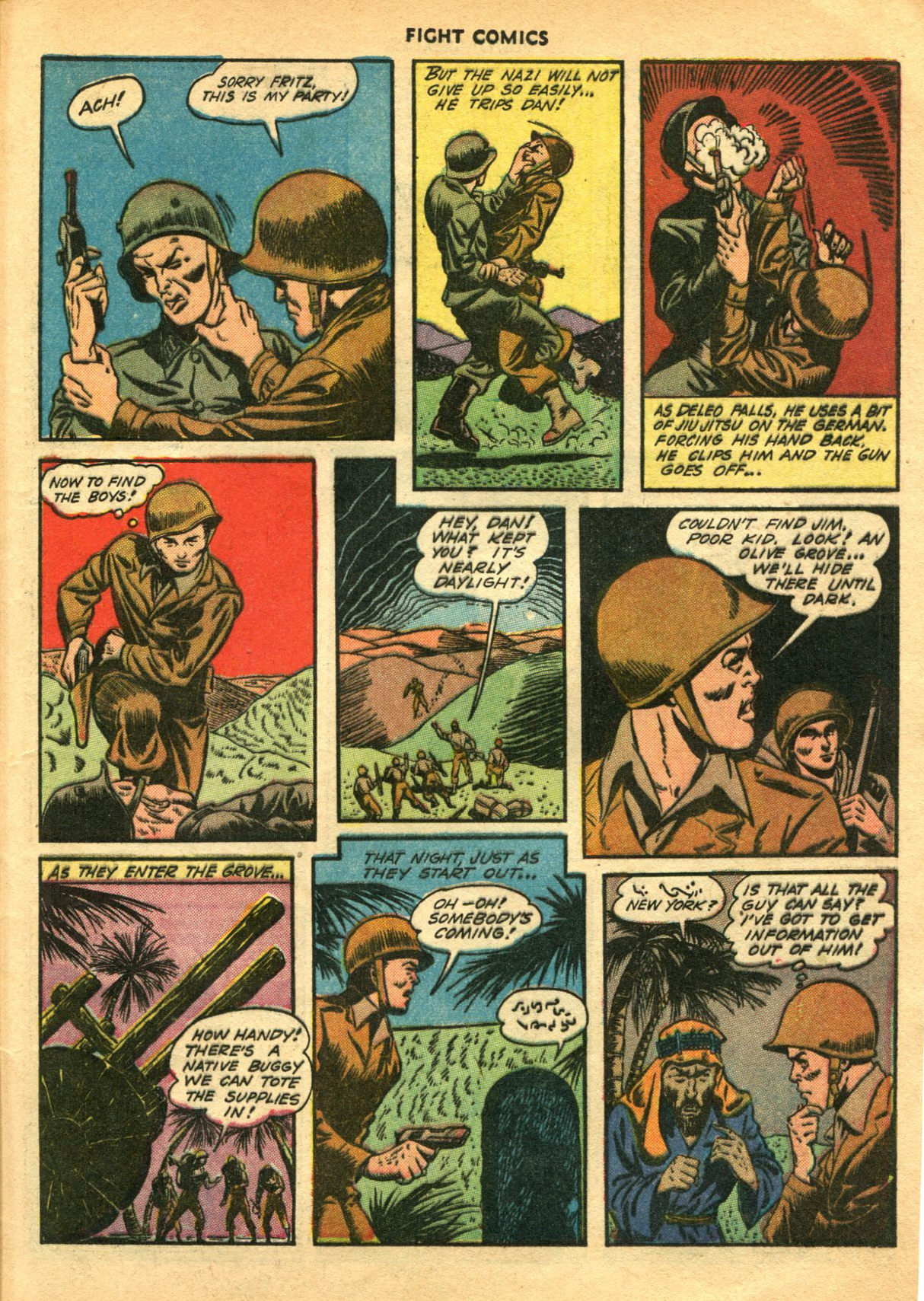 Read online Fight Comics comic -  Issue #27 - 25