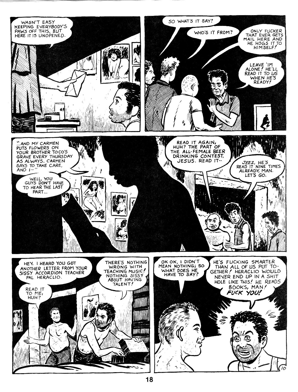 Read online Love and Rockets (1982) comic -  Issue #15 - 20