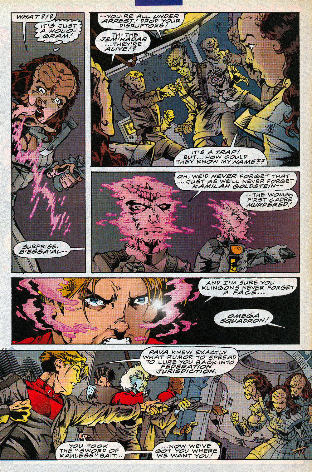 Read online Star Trek: Starfleet Academy (1996) comic -  Issue #18 - 18