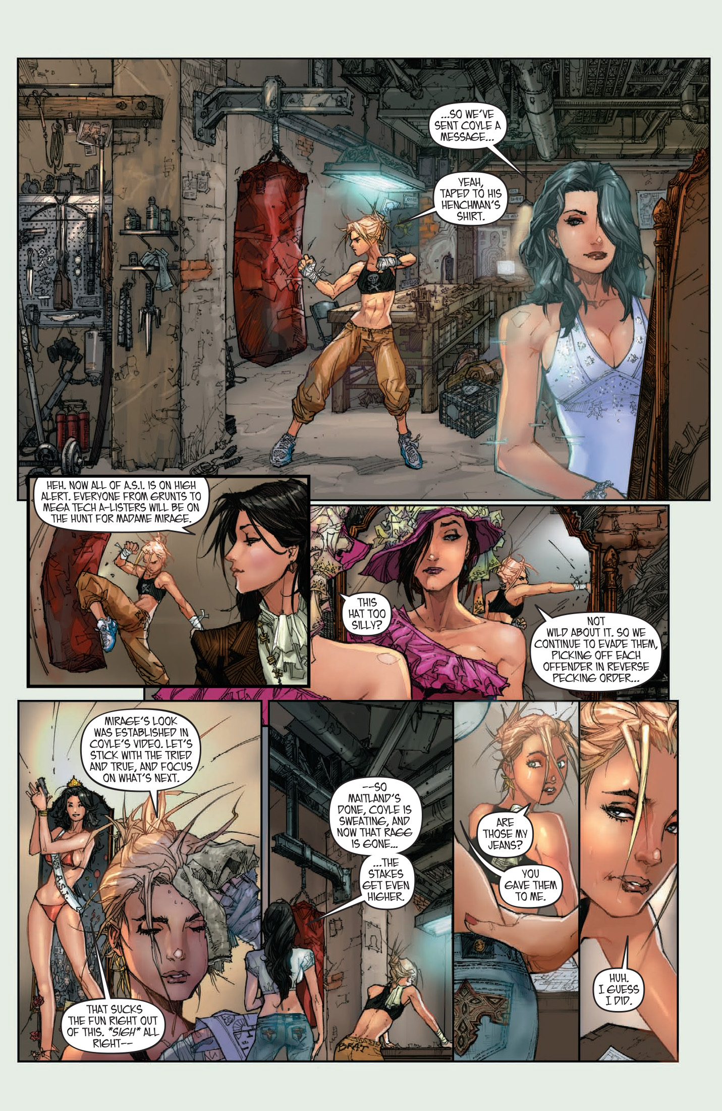 Read online Madame Mirage comic -  Issue # _TPB (Part 1) - 41