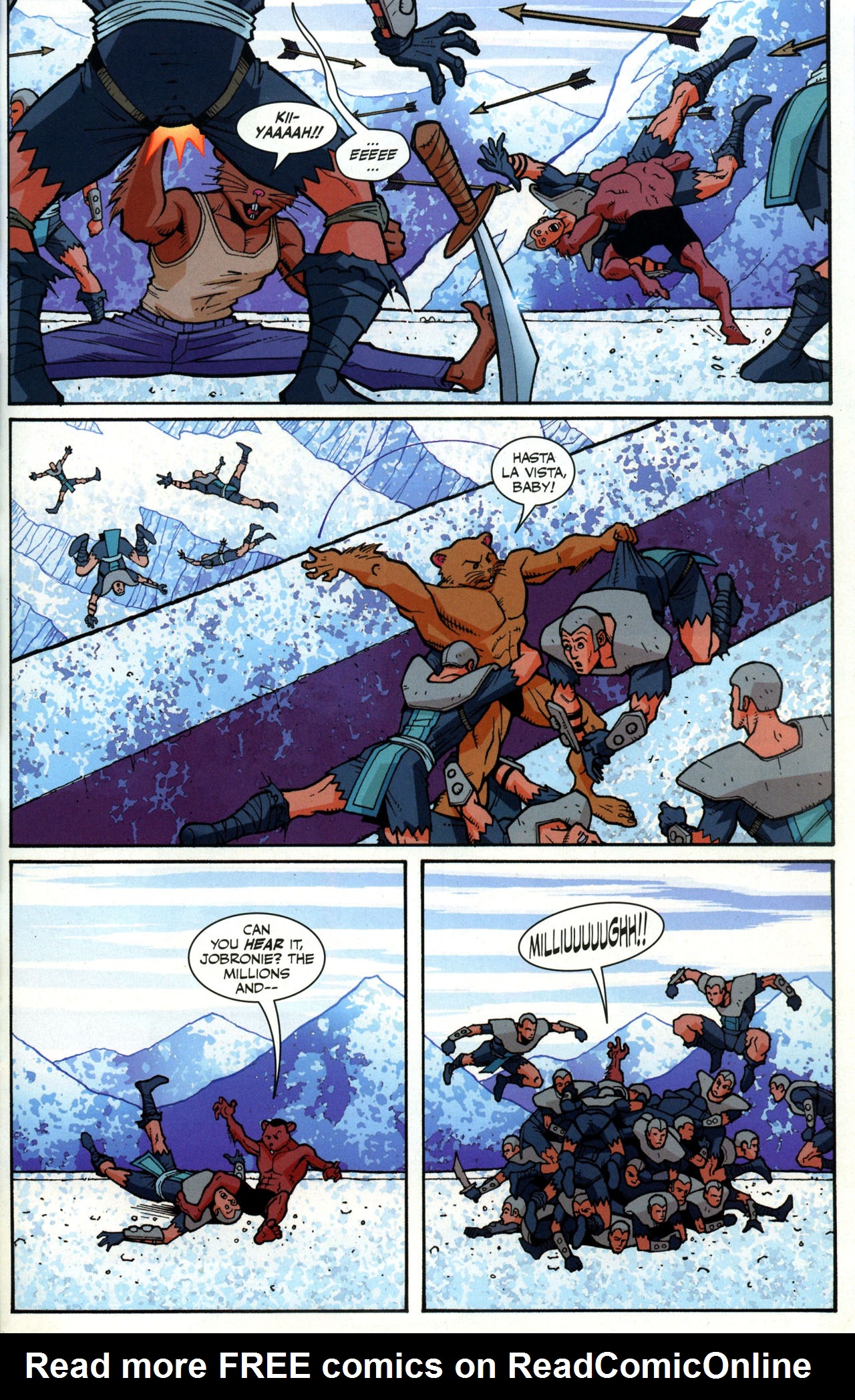 Read online Adolescent Radioactive Black Belt Hamsters (2008) comic -  Issue #1 - 24