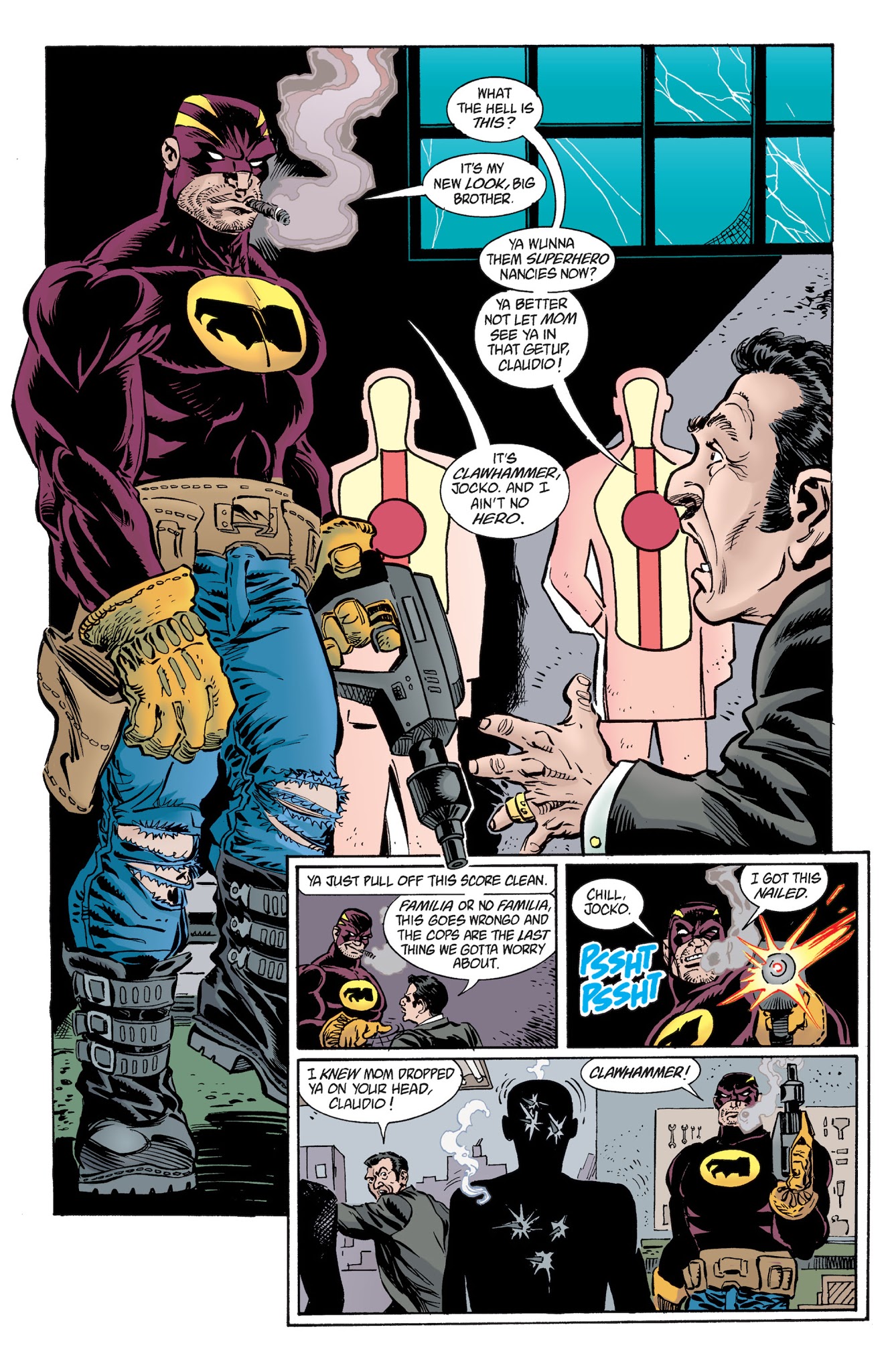 Read online Batman/Wildcat (2017) comic -  Issue # TPB - 89