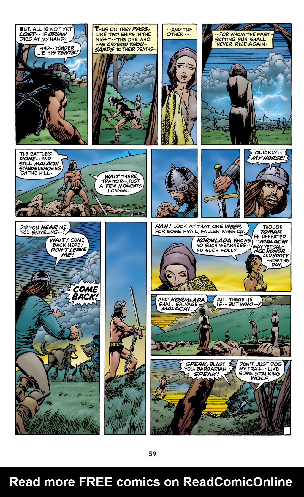 Read online The Chronicles of Conan comic -  Issue # TPB 1 (Part 1) - 60