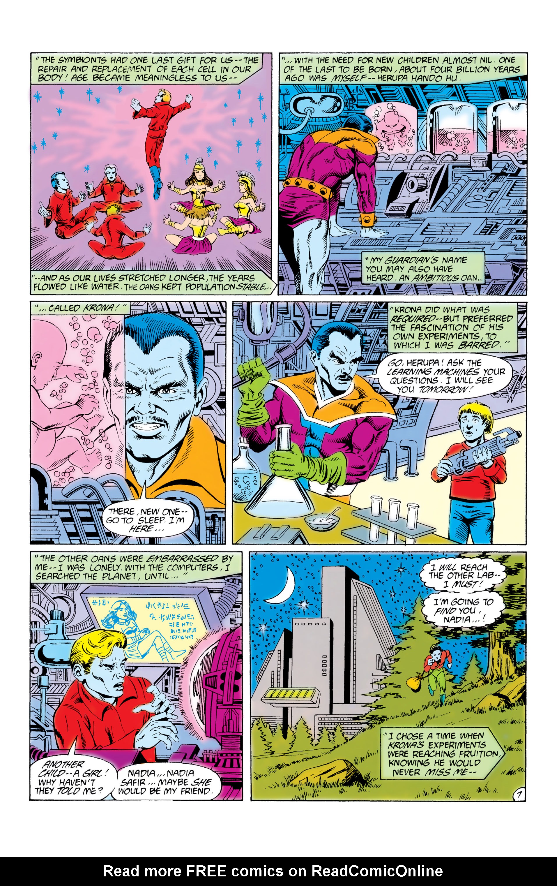 Read online Secret Origins (1986) comic -  Issue #23 - 8