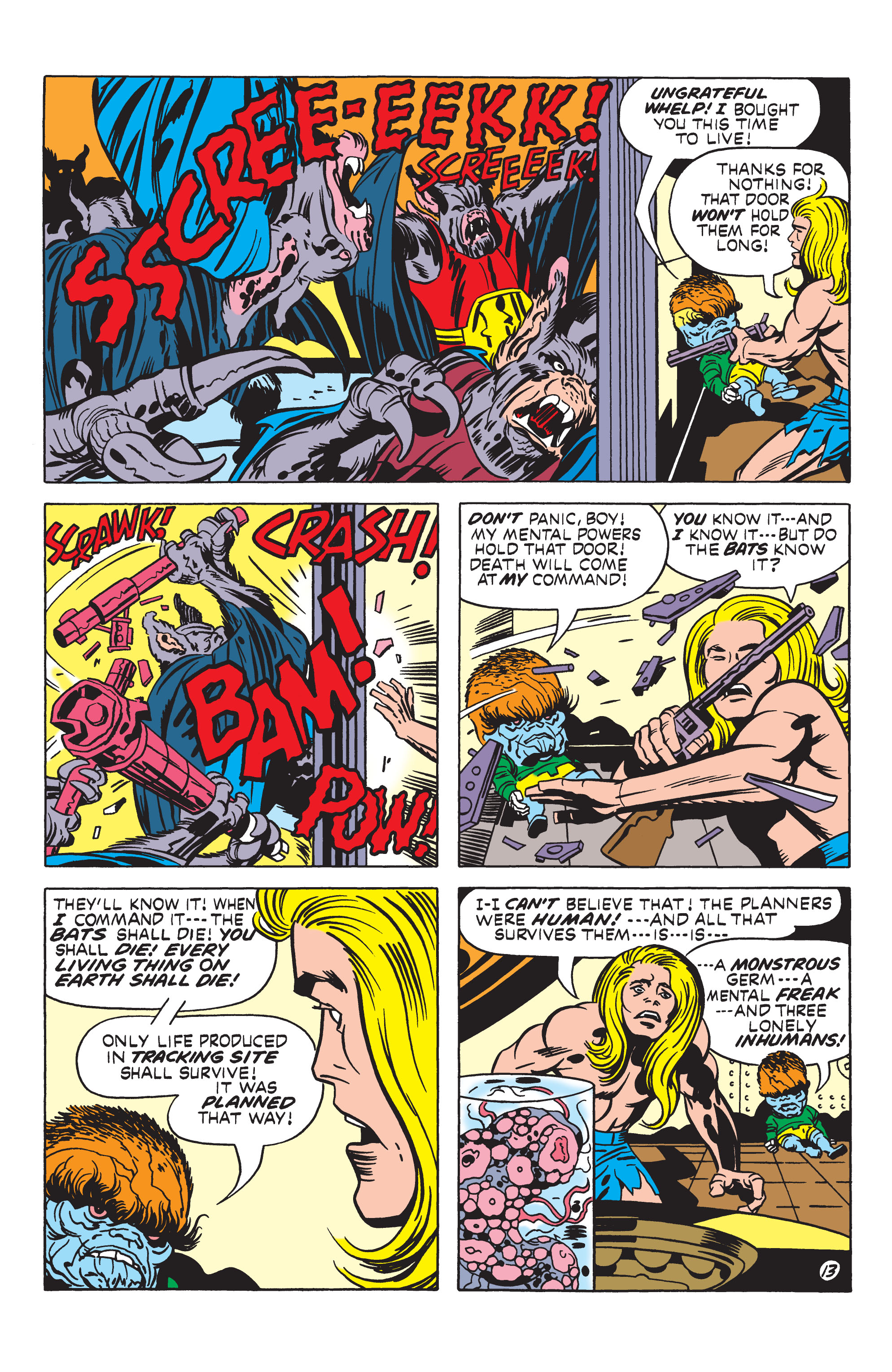 Read online Kamandi, The Last Boy On Earth comic -  Issue #10 - 13