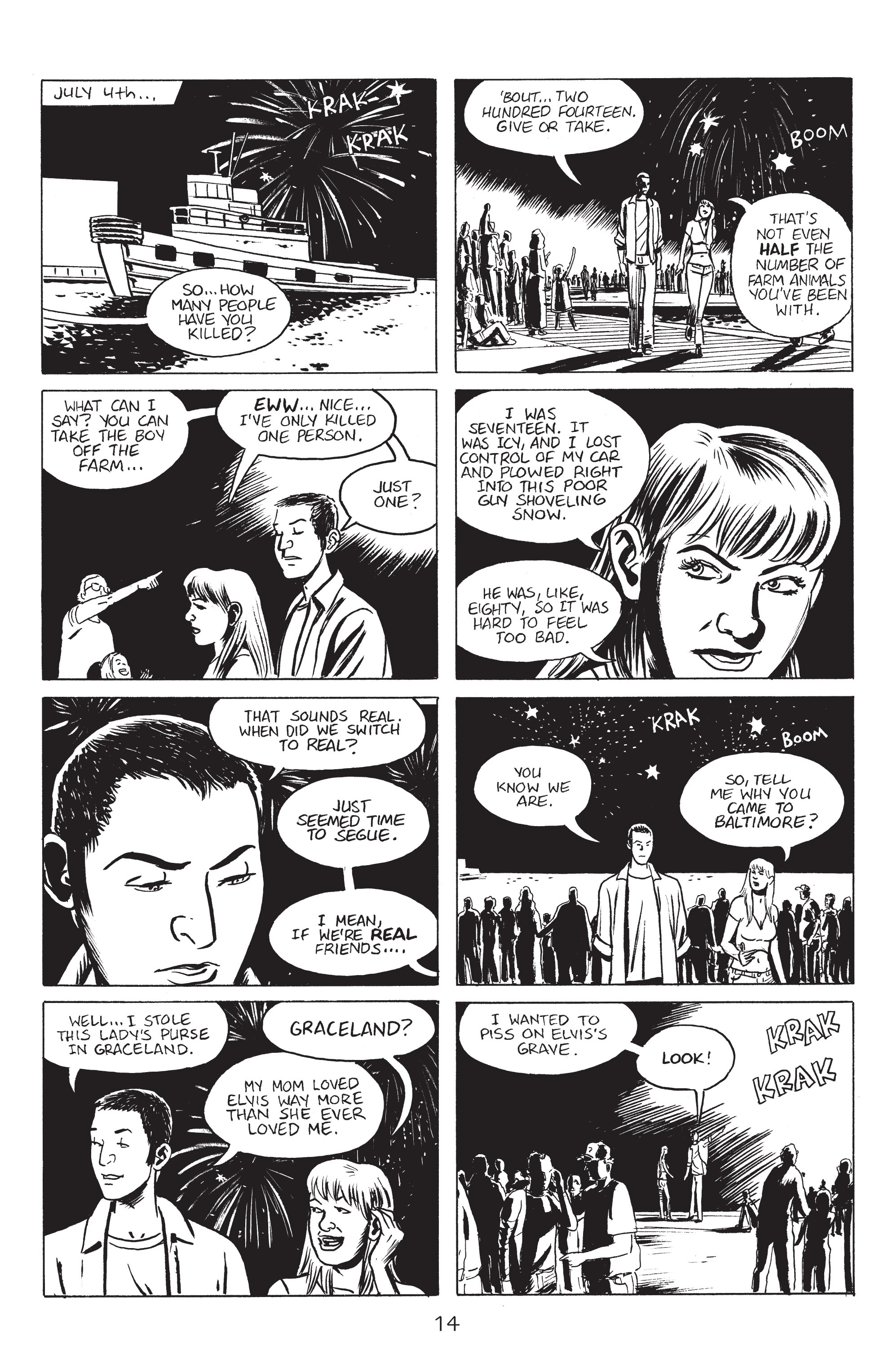 Read online Stray Bullets: Sunshine & Roses comic -  Issue #1 - 16