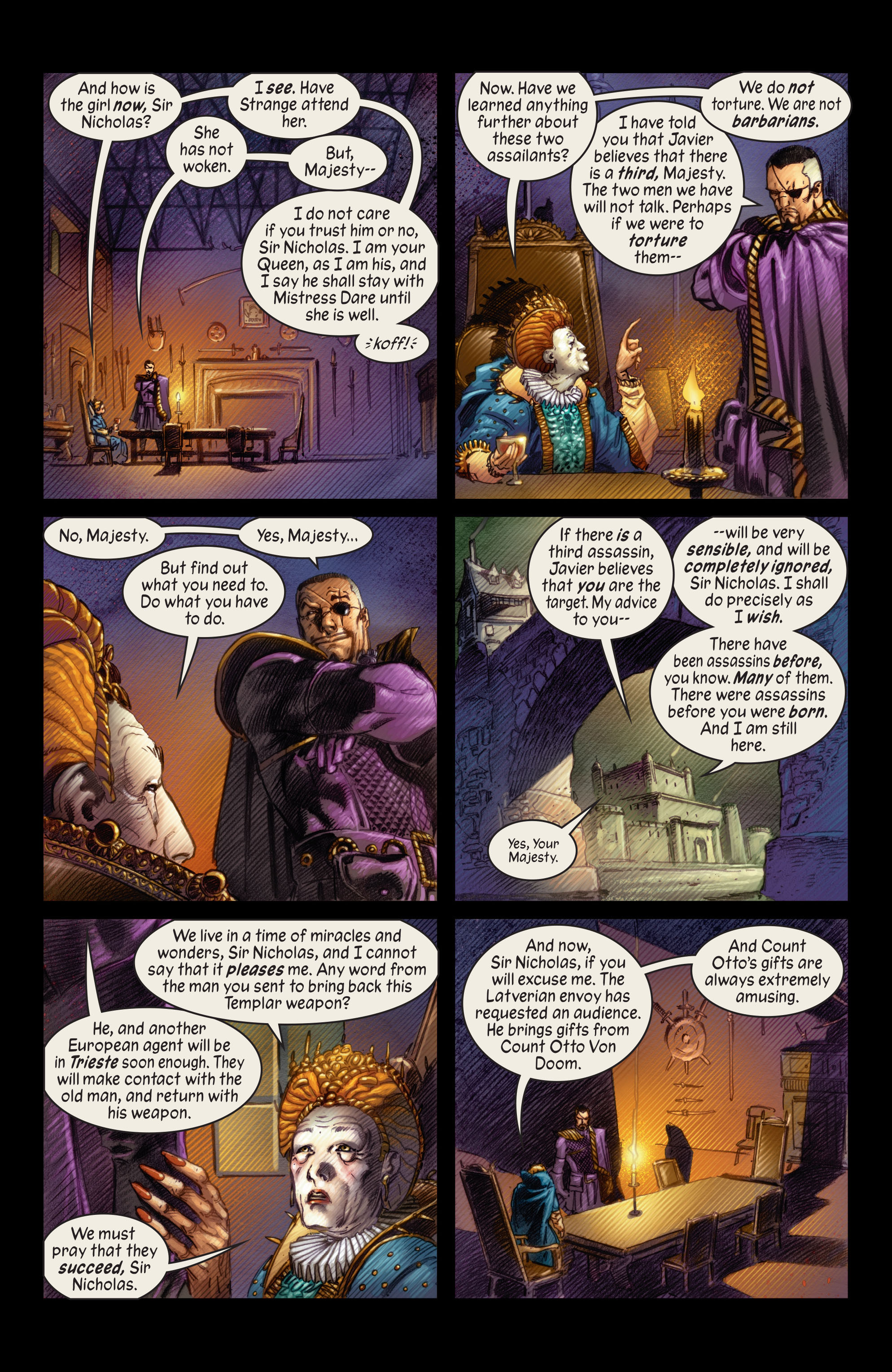 Read online Marvel 1602 comic -  Issue #3 - 17