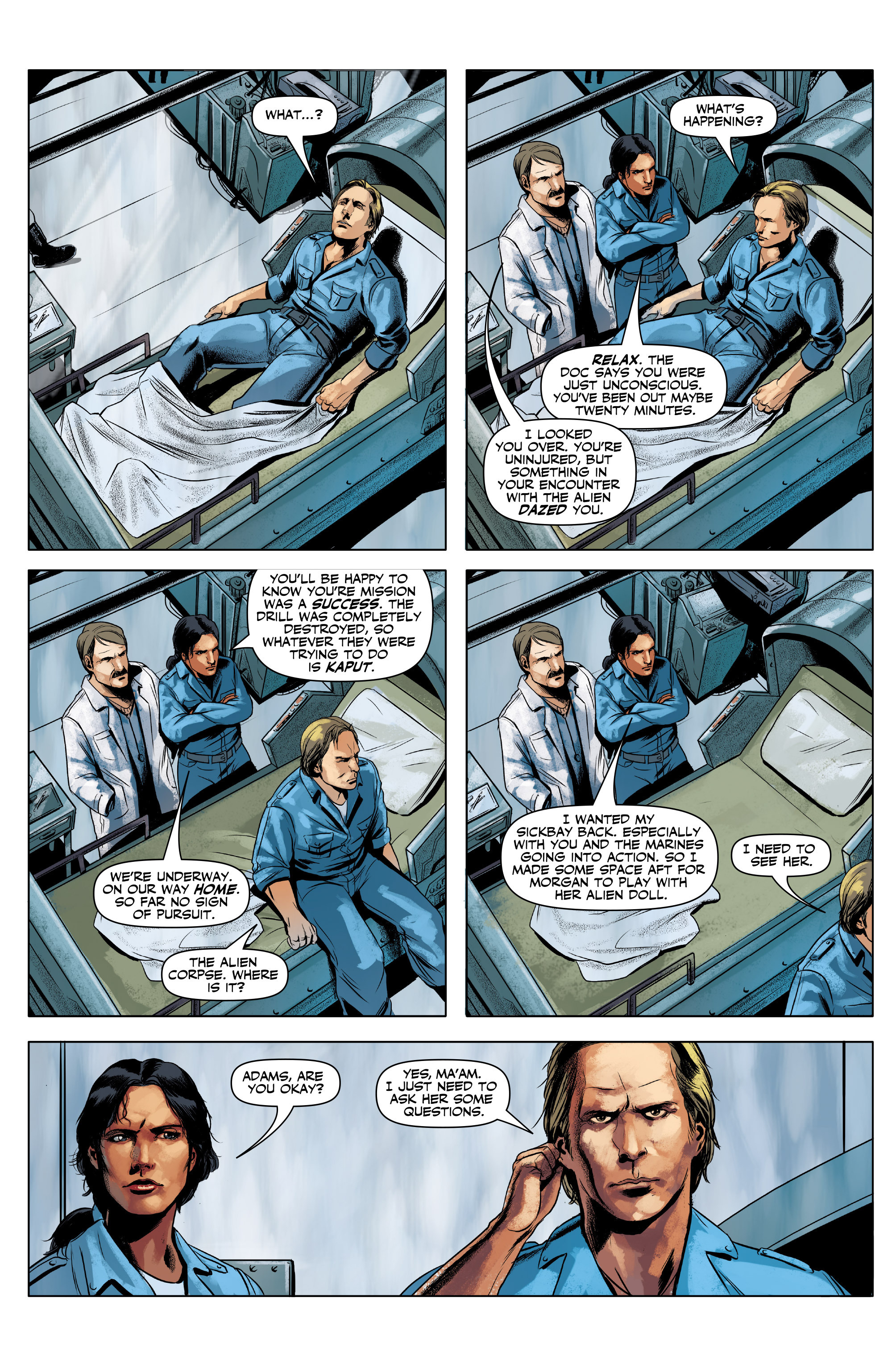 Read online Independence Day comic -  Issue #4 - 7
