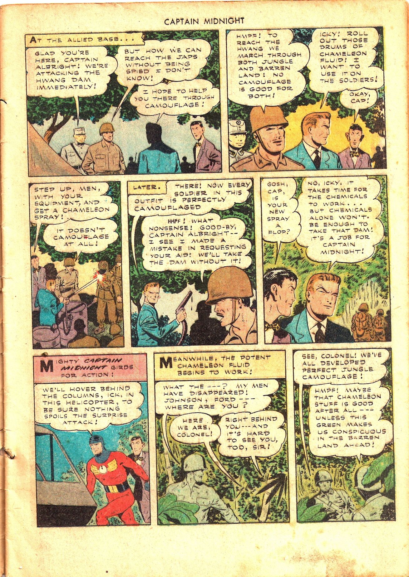 Read online Captain Midnight (1942) comic -  Issue #26 - 5