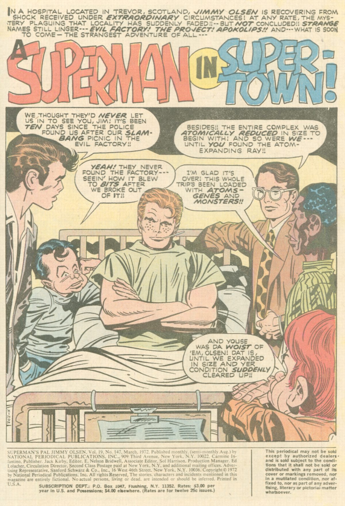 Read online Superman's Pal Jimmy Olsen comic -  Issue #147 - 3