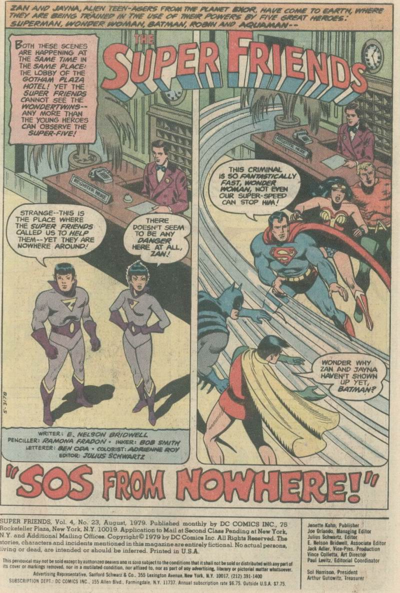Read online The Super Friends comic -  Issue #23 - 2