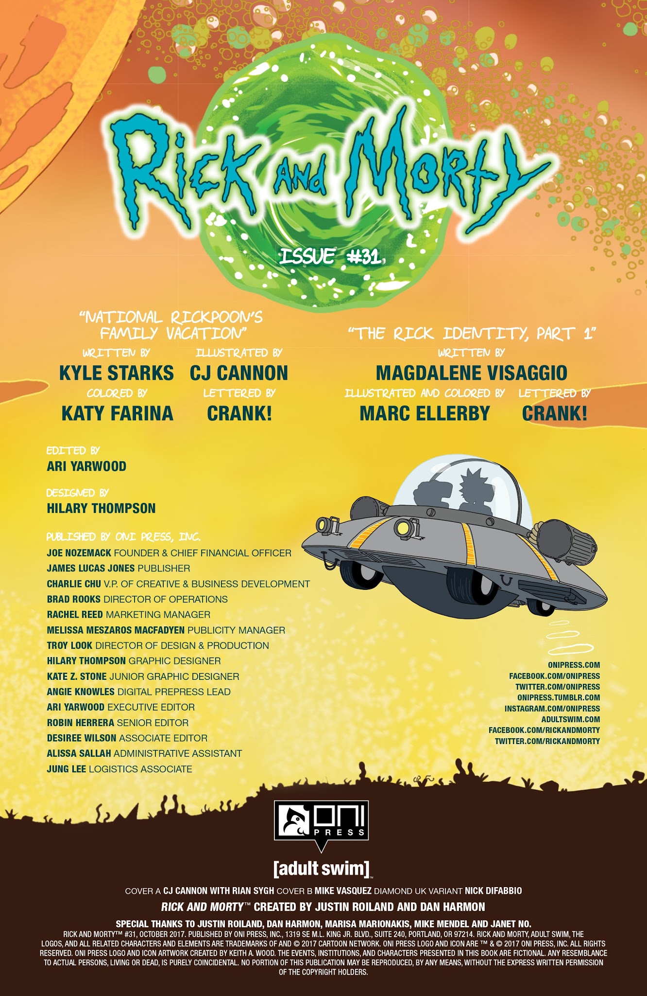 Read online Rick and Morty comic -  Issue #31 - 2